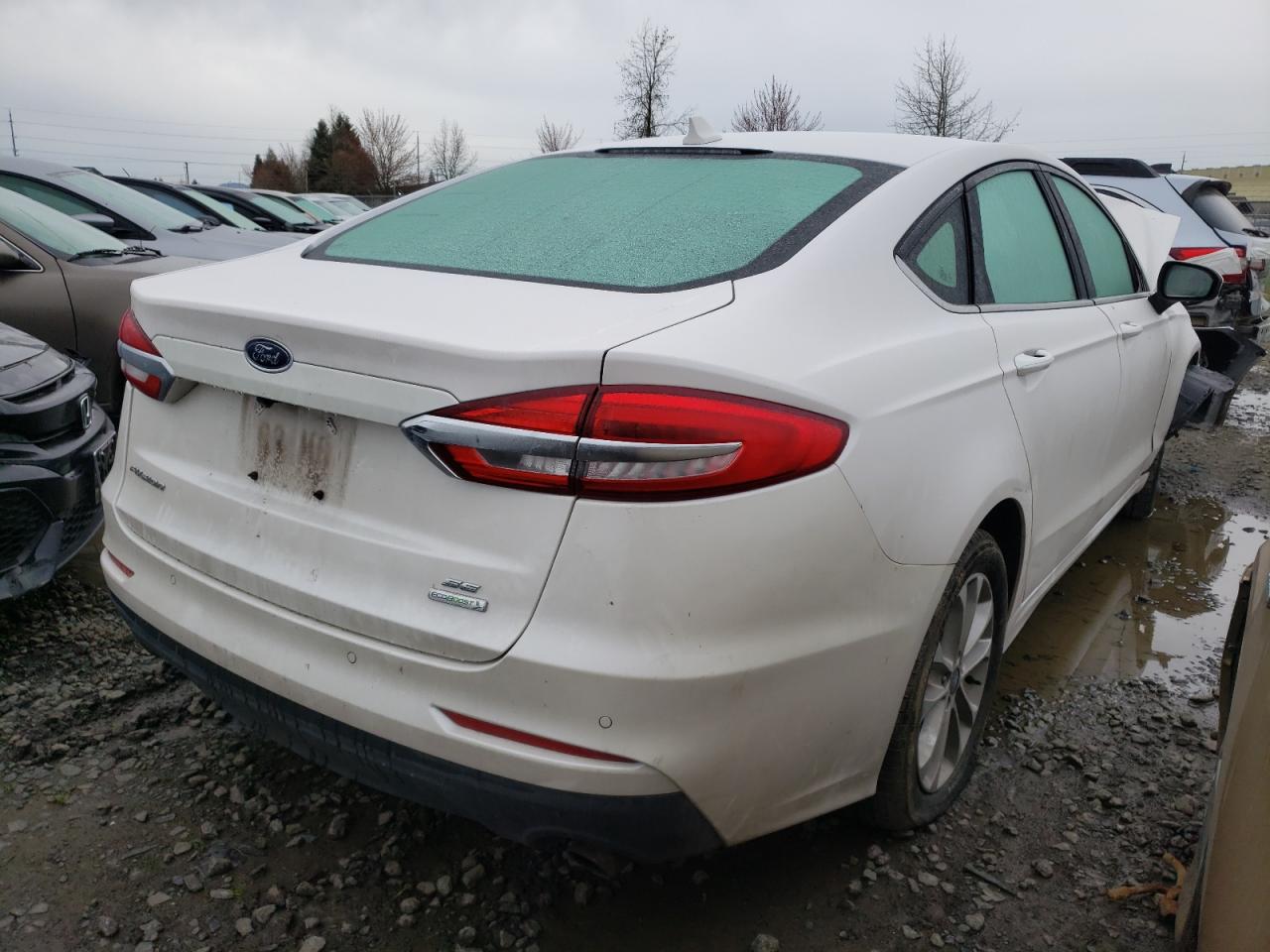 Photo 4 from auction – 2020 FORD FUSION SE with VIN 3FA6P0HD7LR114570