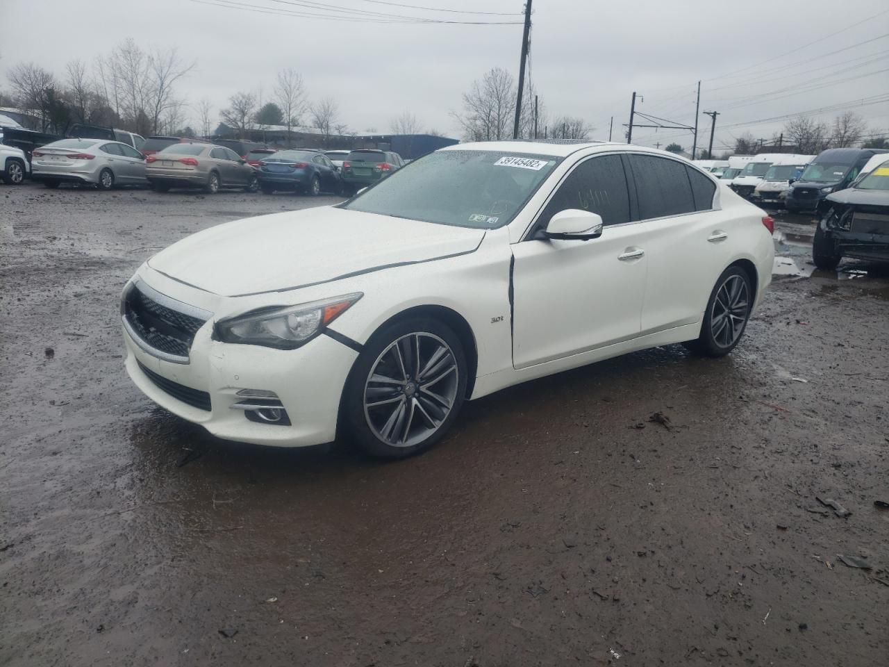 Photo 2 from auction – 2016 INFINITI Q50 PREMIU with VIN JN1EV7AR9GM341237
