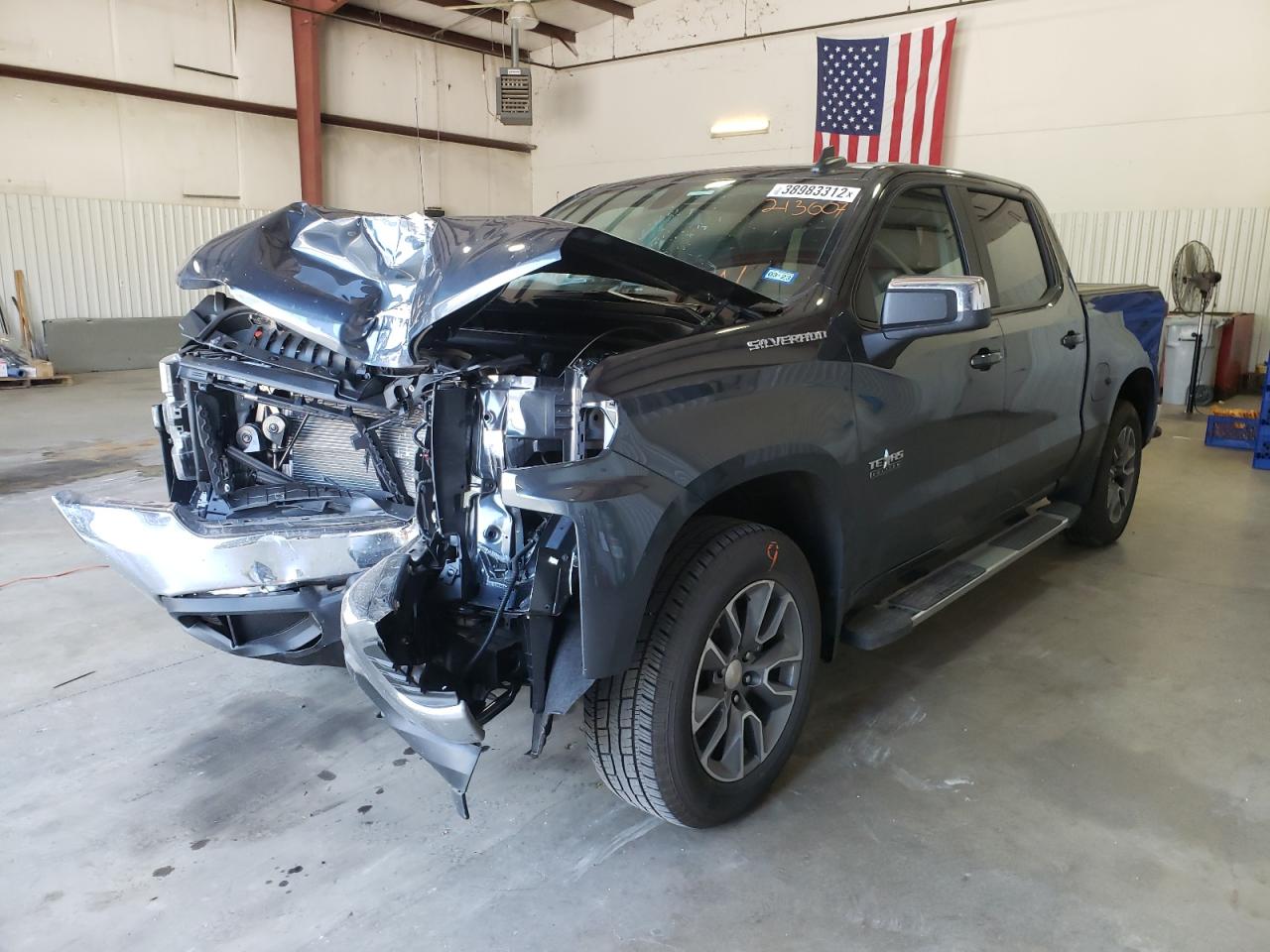 Photo 2 from auction – 2021 CHEVROLET SILVERADO with VIN 1GCPWCED0MZ213607