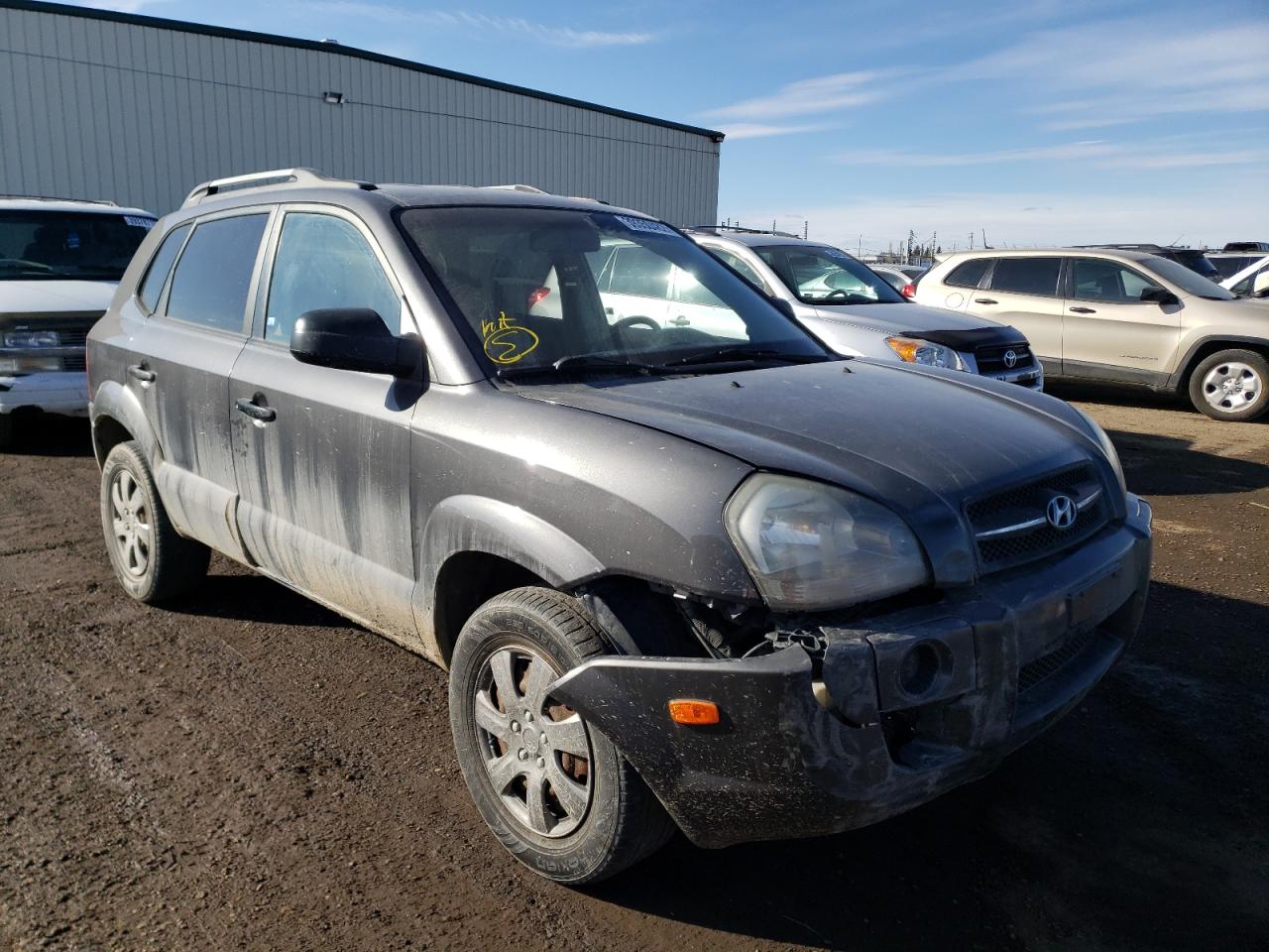 HYUNDAI TUCSON GL 2006 with VIN KM8JM12B76U428366 - Photo from auction