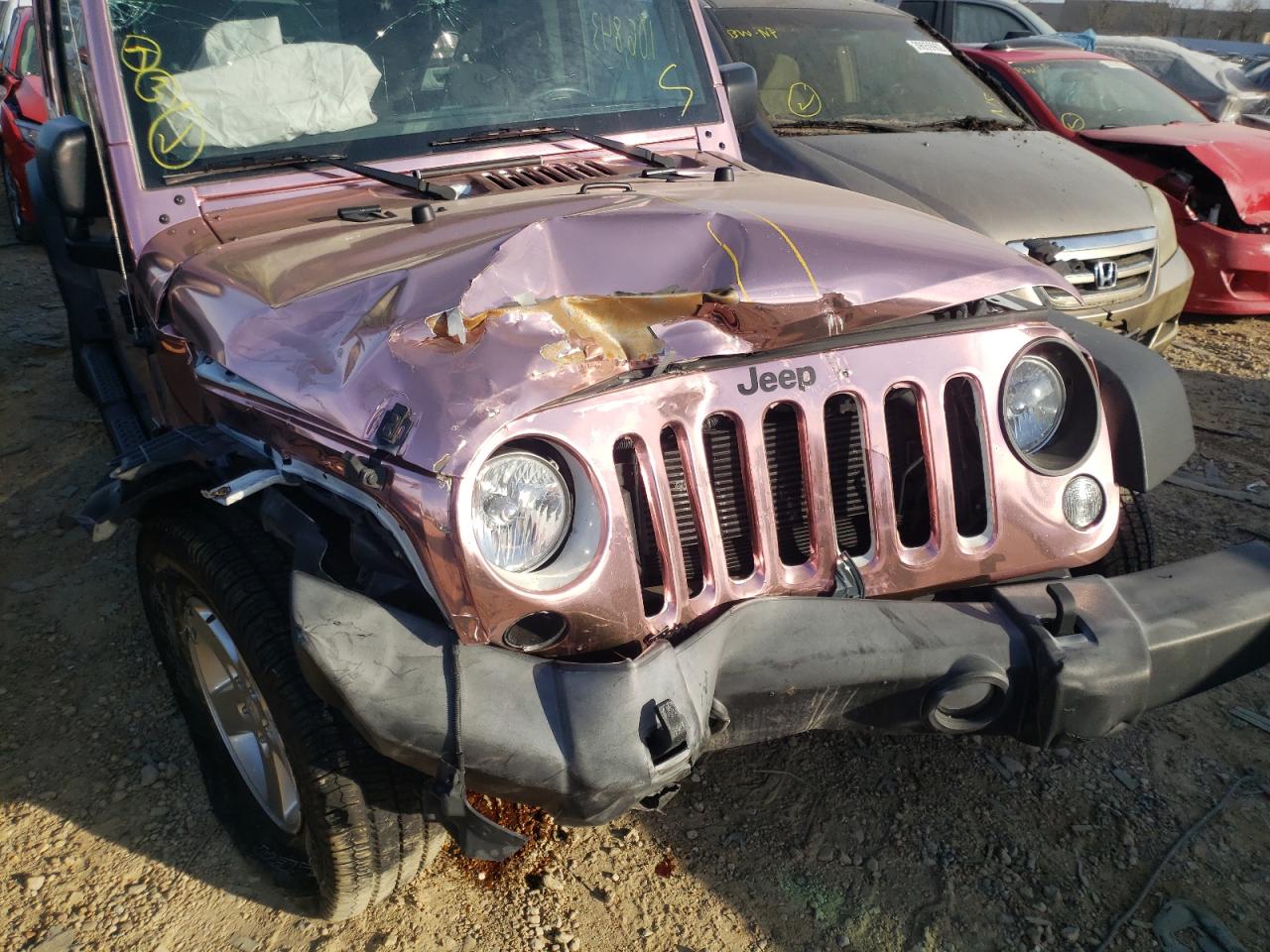 Photo 9 from auction – 2016 JEEP WRANGLER U with VIN 1C4BJWDG9GL252435