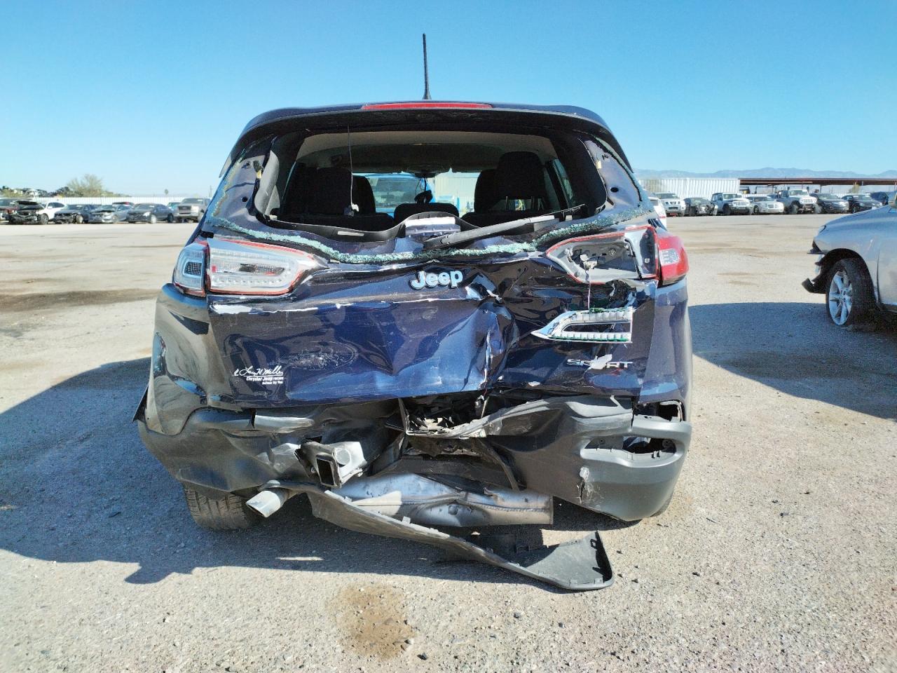 Photo 9 from auction – 2016 JEEP CHEROKEE S with VIN 1C4PJLAB1GW113766