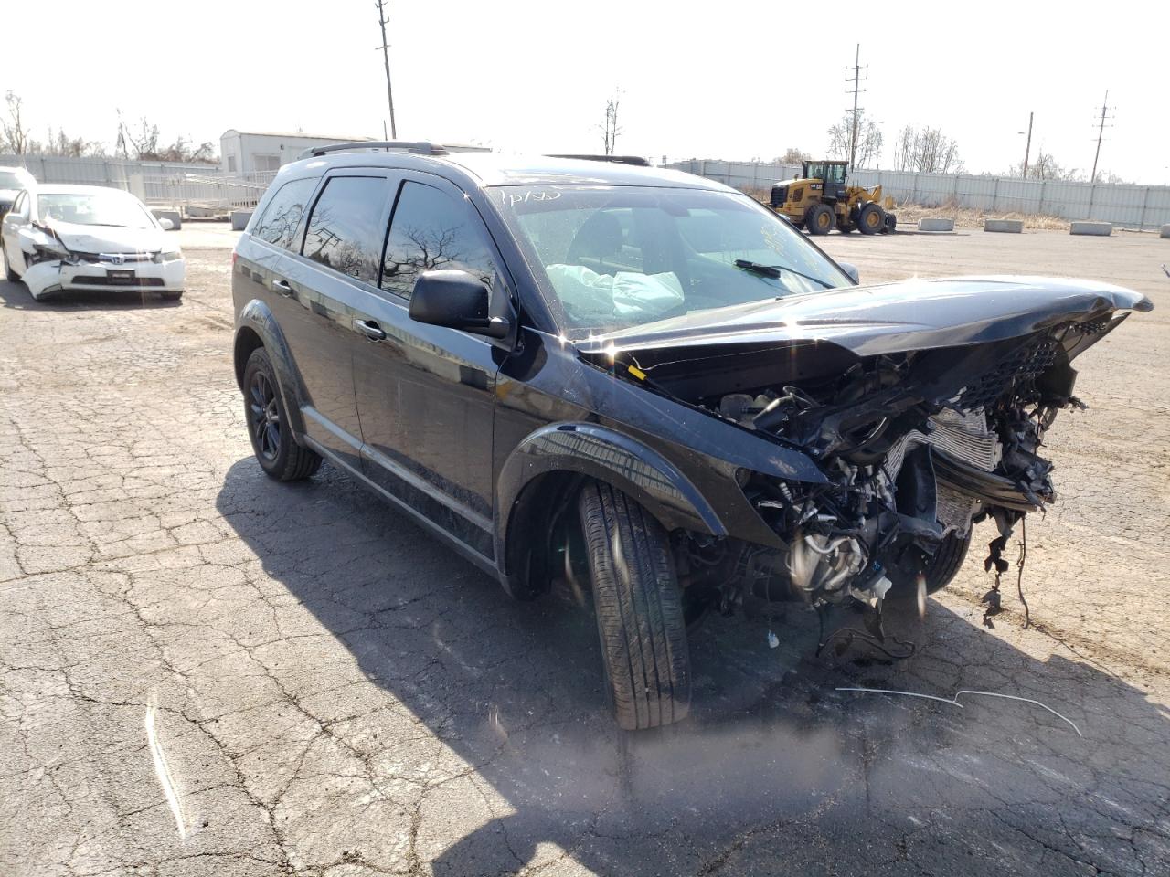 DODGE JOURNEY SE 2020 with VIN 3C4PDCAB3LT195071 - Photo from auction