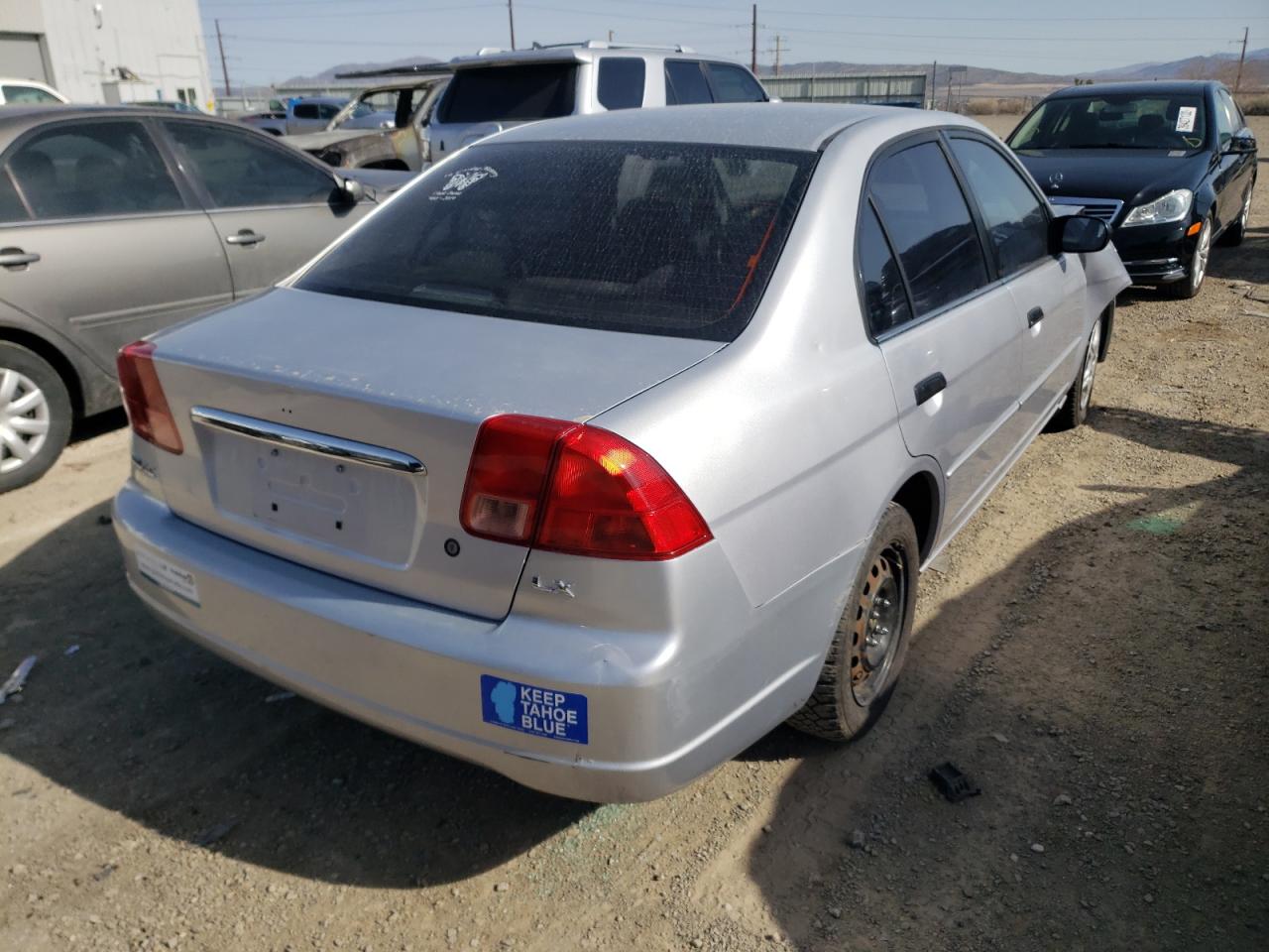 Photo 4 from auction – 2001 HONDA CIVIC LX with VIN 1HGES16571L056978