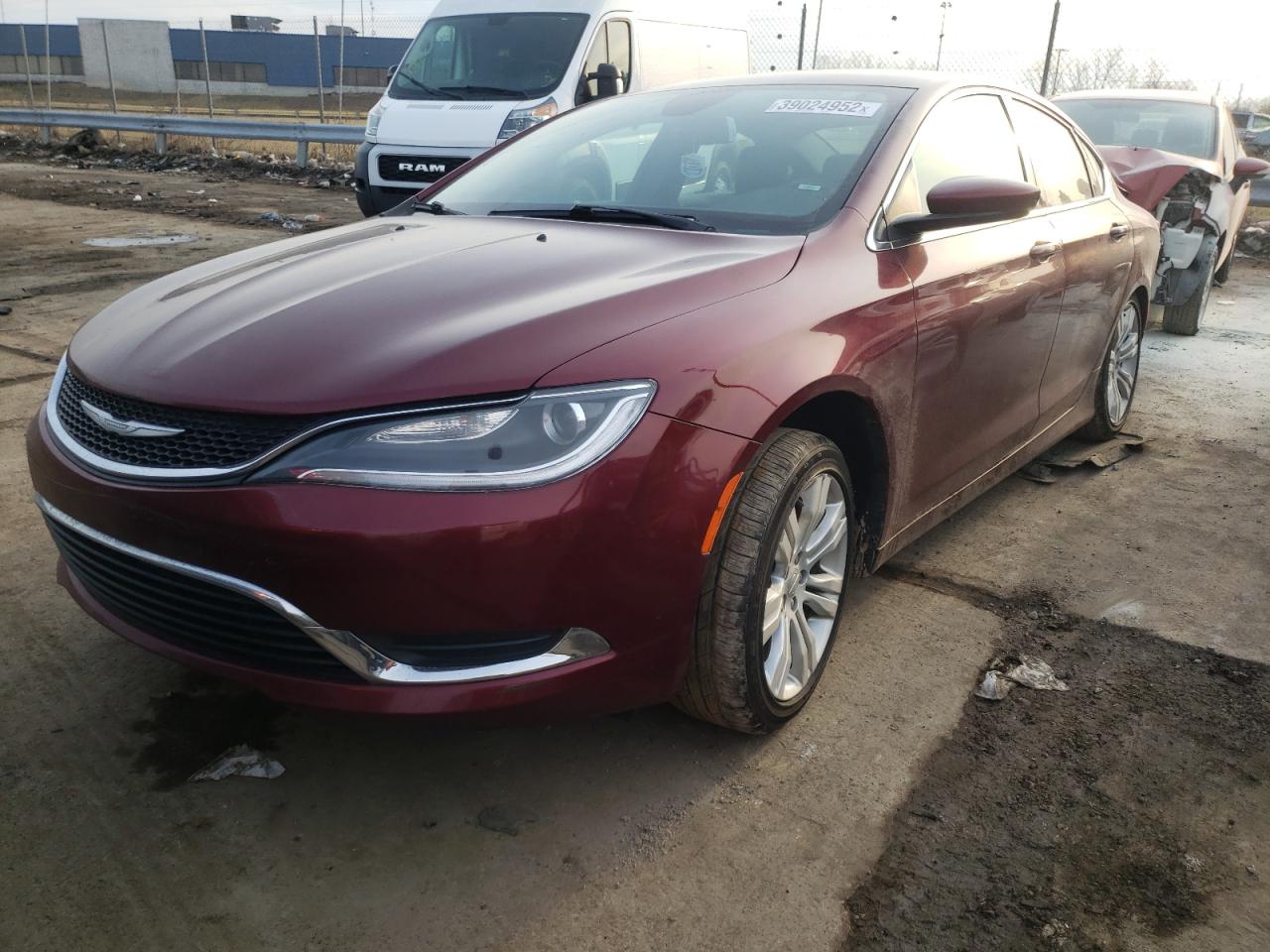 Photo 2 from auction – 2015 CHRYSLER 200 LIMITE with VIN 1C3CCCAB9FN542185