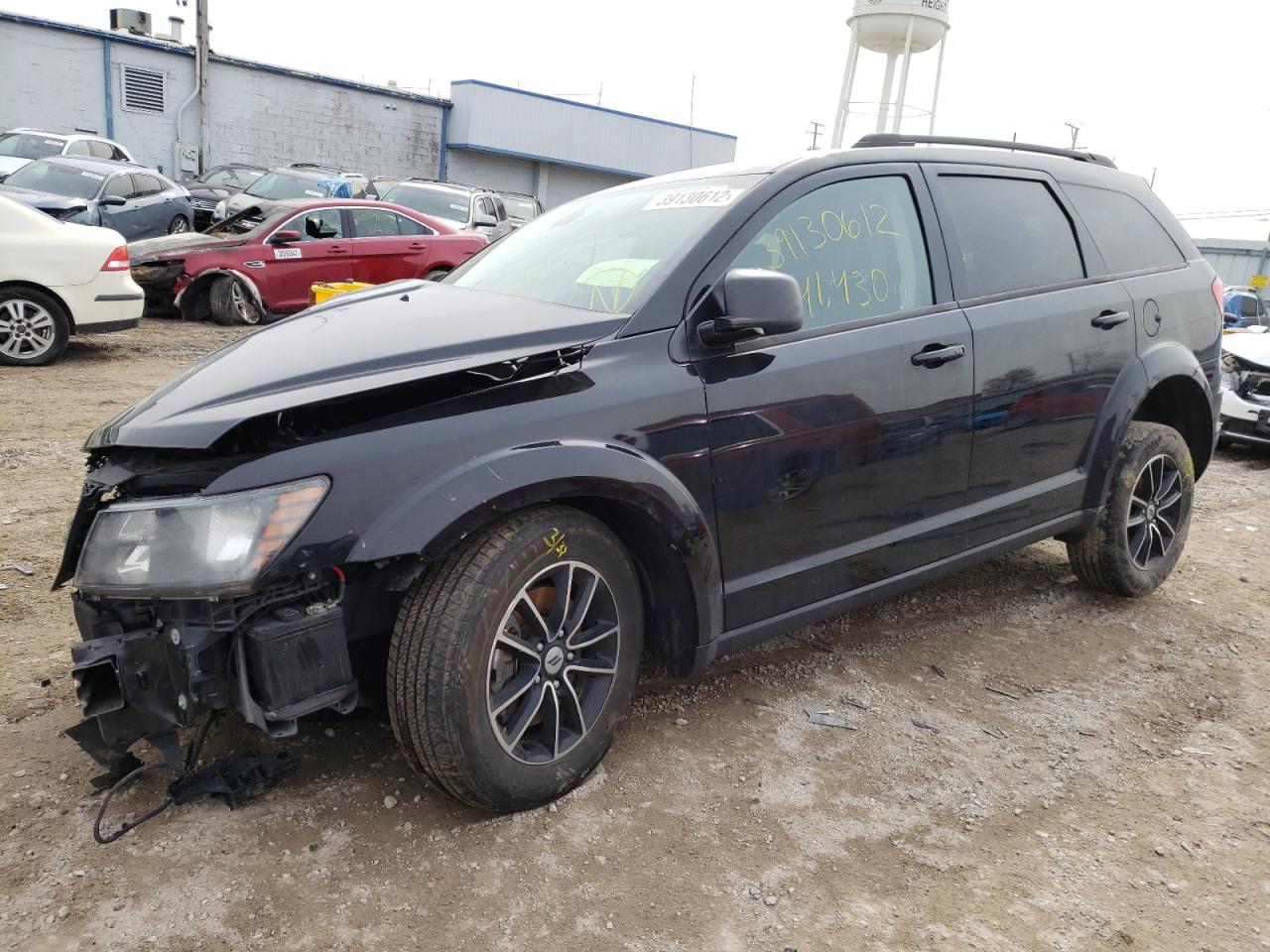 Photo 2 from auction – 2018 DODGE JOURNEY SE with VIN 3C4PDCAB5JT534667
