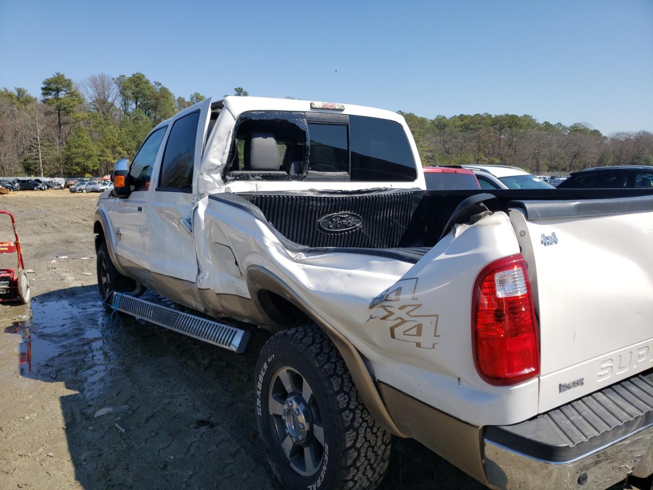 Photo 9 from auction – 2011 FORD F250 SUPER with VIN 1FT7W2BT0BEC56113