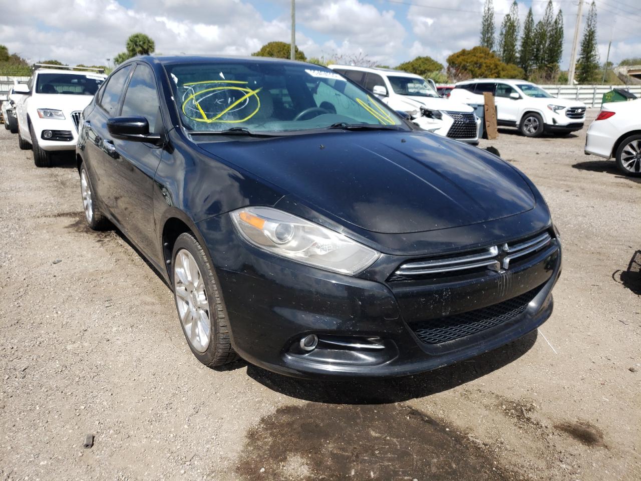DODGE DART LIMIT 2013 with VIN 1C3CDFCH6DD134407 - Photo from auction