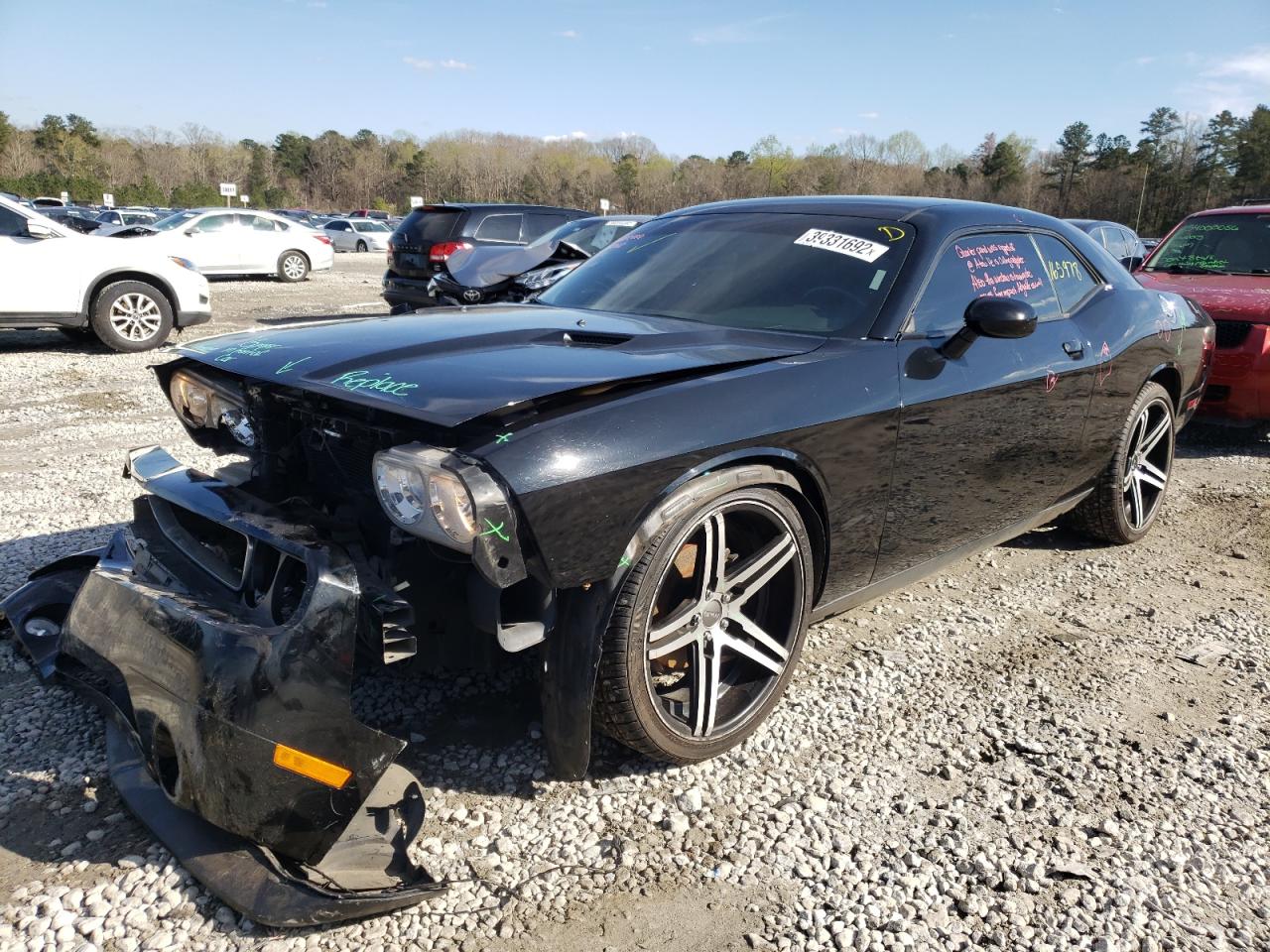 Photo 2 from auction – 2012 DODGE CHALLENGER with VIN 2C3CDYAG5CH293300