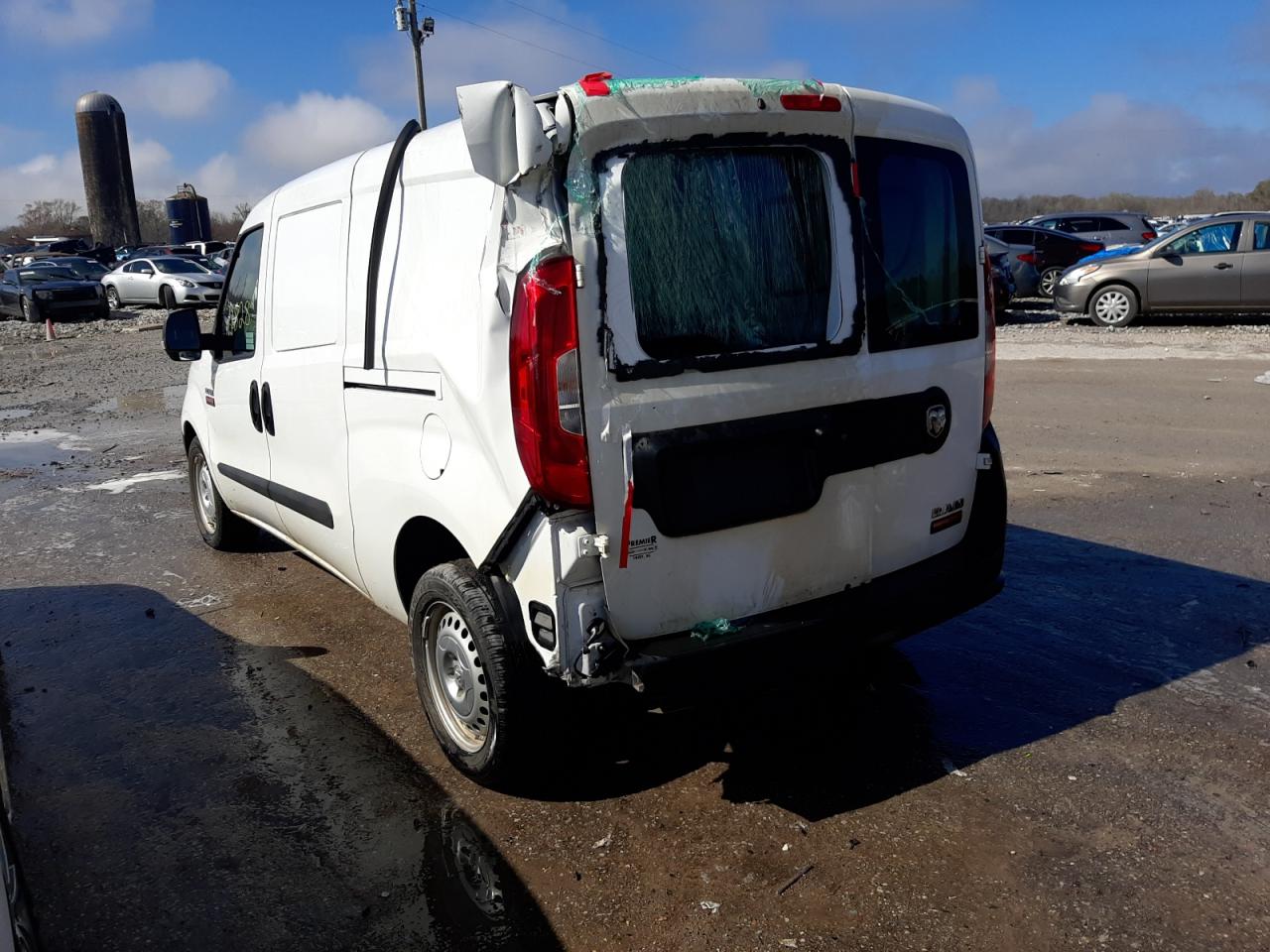 Photo 3 from auction – 2020 RAM PROMASTER with VIN ZFBHRFAB5L6S36286