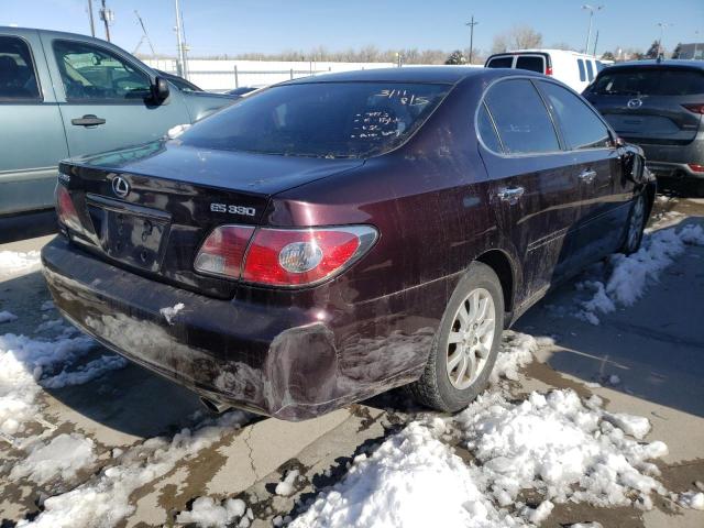 Photo 6 from auction – 2004 LEXUS ES 330 with VIN JTHBA30G940012298
