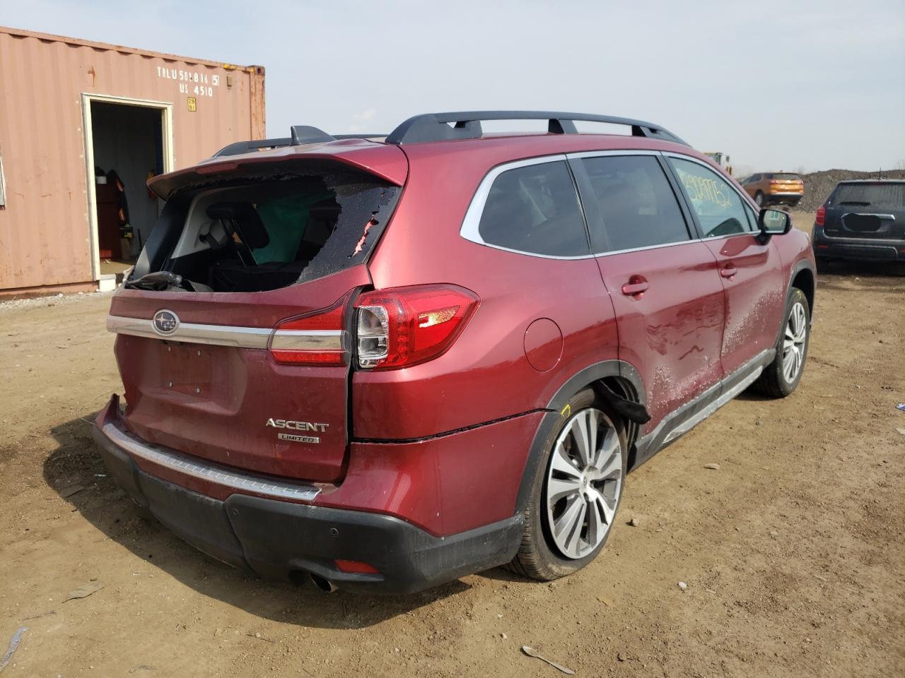 Photo 4 from auction – 2021 SUBARU ASCENT LIM with VIN 4S4WMAMD4M3403092