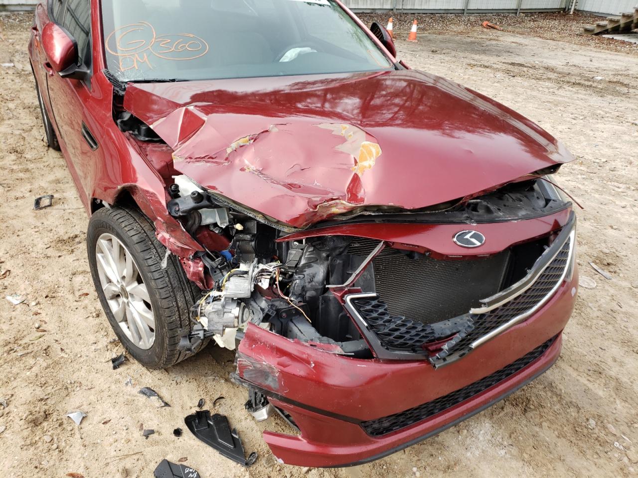 Photo 9 from auction – 2014 KIA OPTIMA EX with VIN 5XXGN4A73EG306280