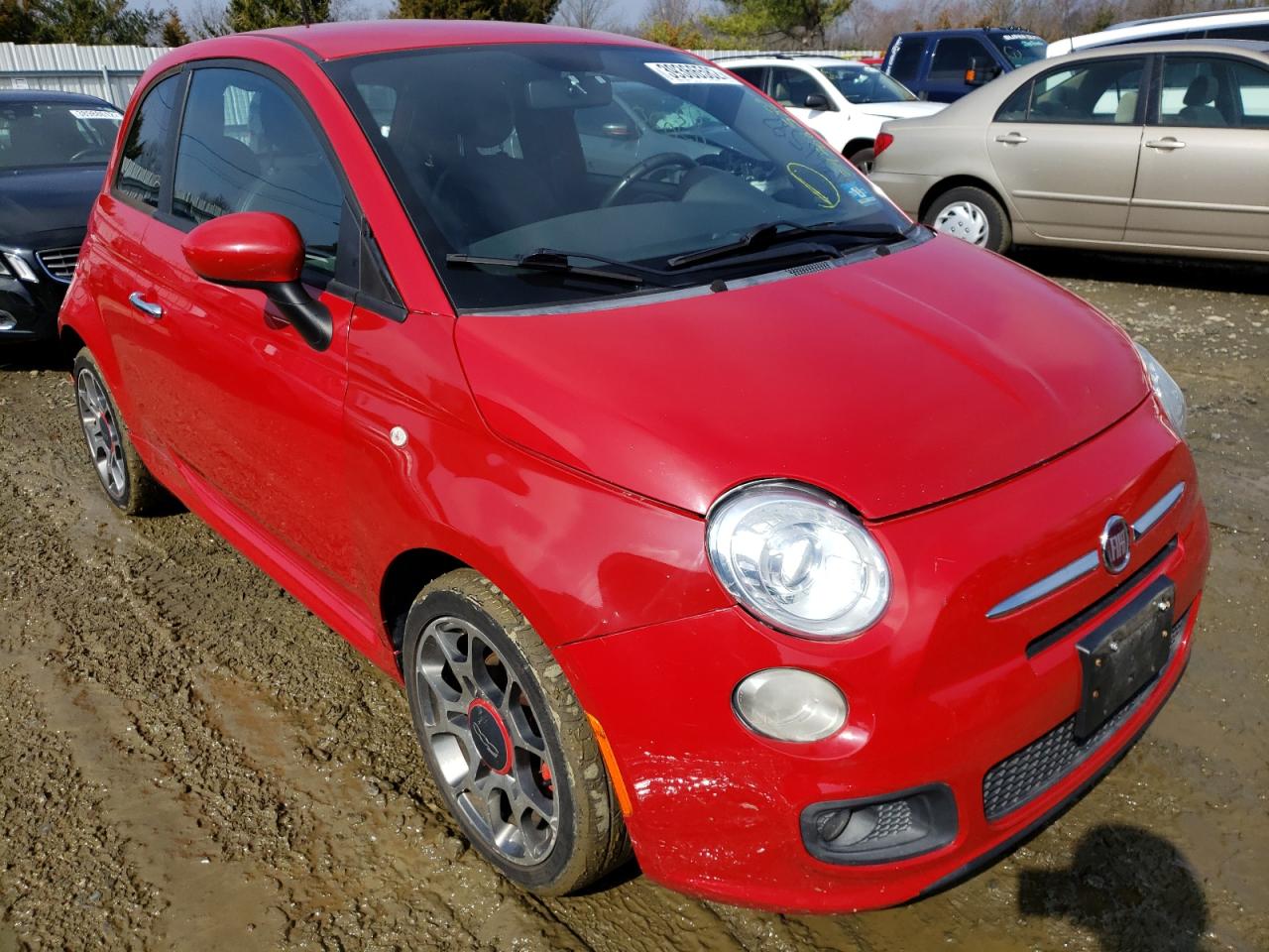 FIAT 500 SPORT 2012 with VIN 3C3CFFBR0CT201144 - Photo from auction