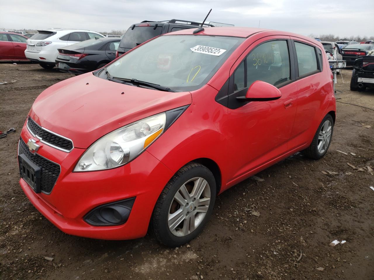 Photo 2 from auction – 2013 CHEVROLET SPARK with VIN KL8CD6S95DC504475