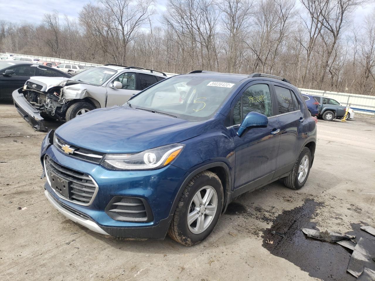 Photo 2 from auction – 2019 CHEVROLET TRAX 1LT with VIN 3GNCJLSB4KL308294