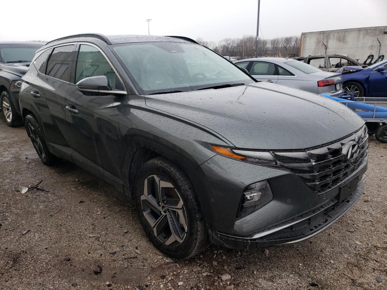 HYUNDAI TUCSON LIM 2022 with VIN KM8JECA17NU025858 - Photo from auction