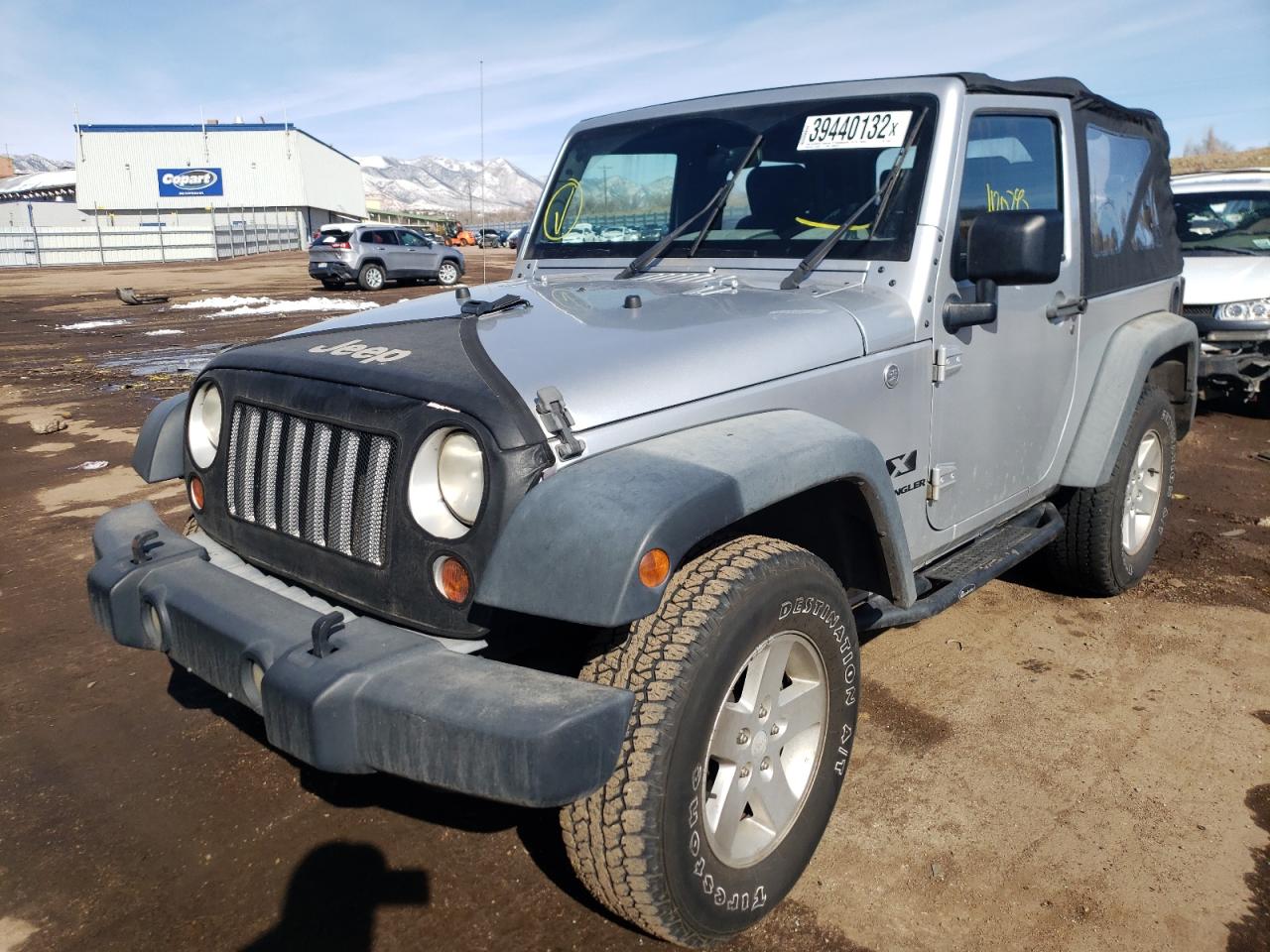 Photo 2 from auction – 2007 JEEP WRANGLER X with VIN 1J4FA241X7L214664