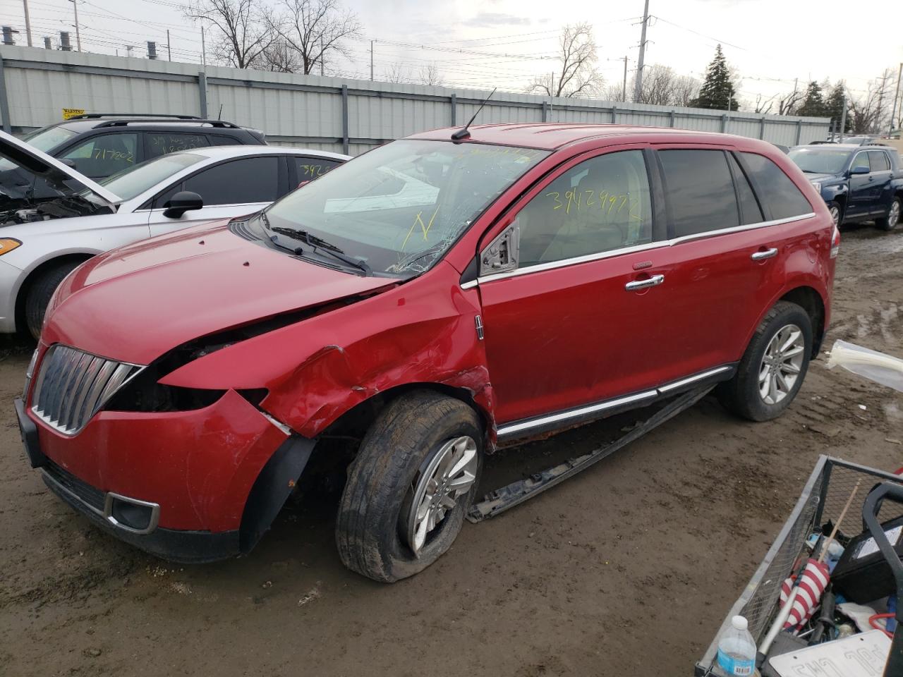 Photo 2 from auction – 2011 LINCOLN MKX with VIN 2LMDJ8JK0BBJ06320