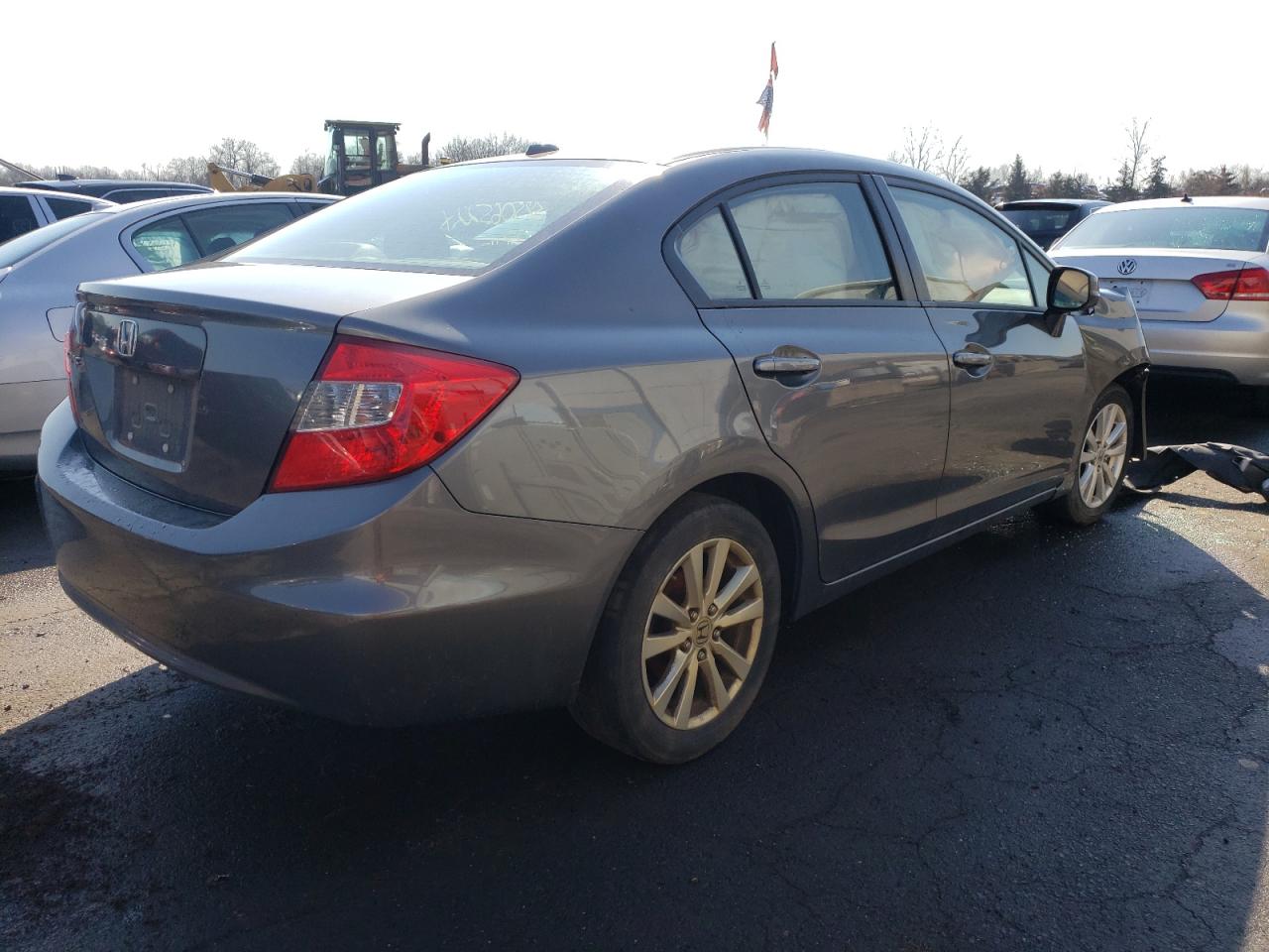 Photo 4 from auction – 2012 HONDA CIVIC EXL with VIN 19XFB2F93CE333472