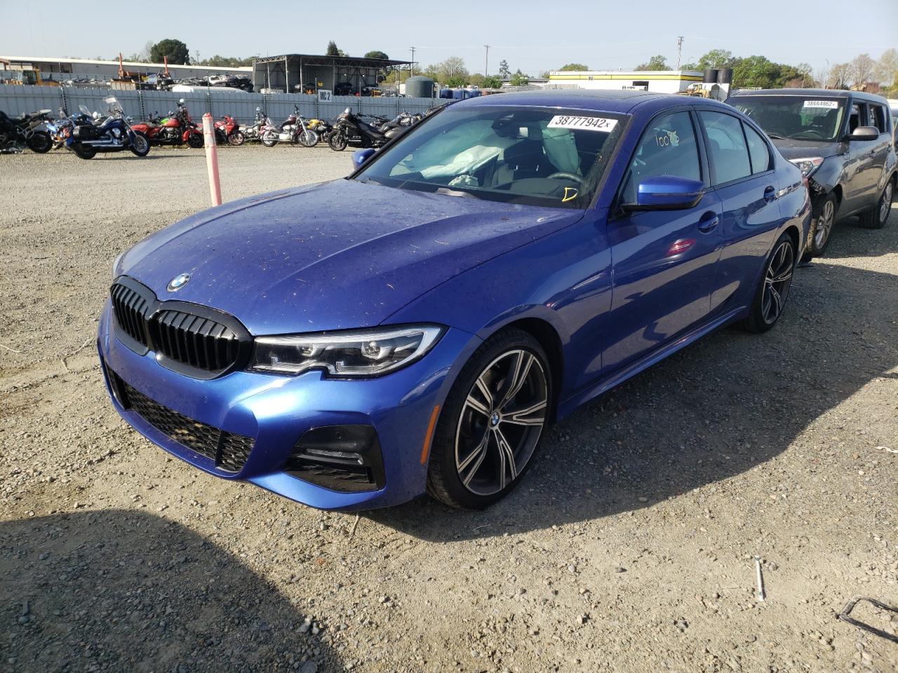 Photo 2 from auction – 2021 BMW 330XI with VIN 3MW5R7J07M8C13099