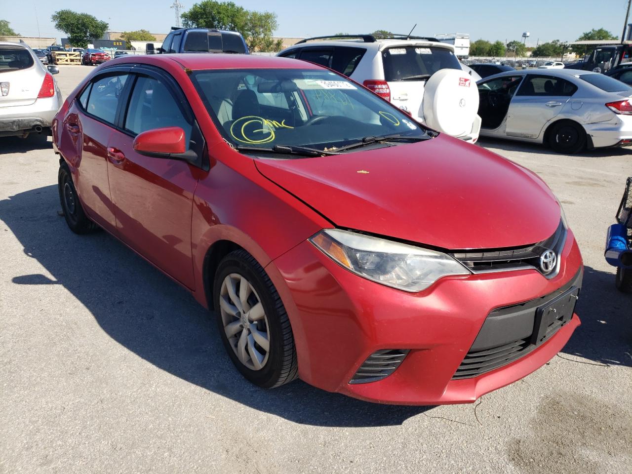 Photo 1 from auction – 2016 TOYOTA COROLLA L with VIN 2T1BURHE7GC594667