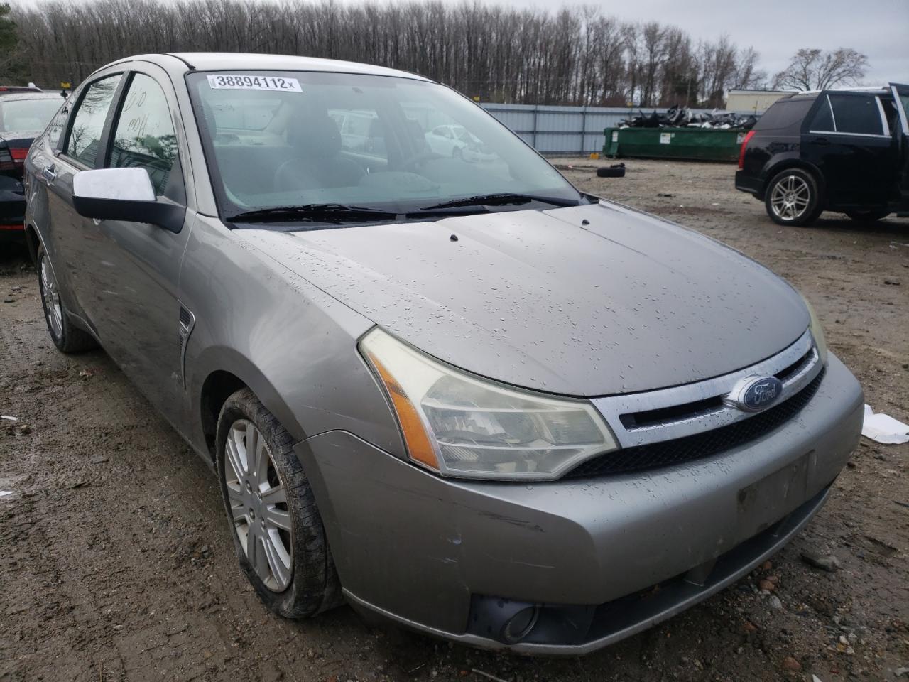 FORD FOCUS SE 2008 with VIN 1FAHP35NX8W101596 - Photo from auction