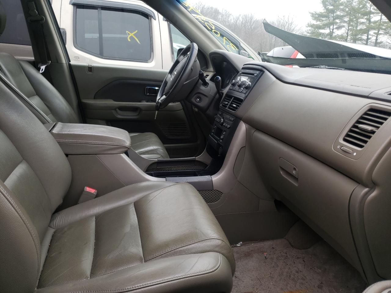 Photo 5 from auction – 2008 HONDA PILOT EXL with VIN 5FNYF18538B027522