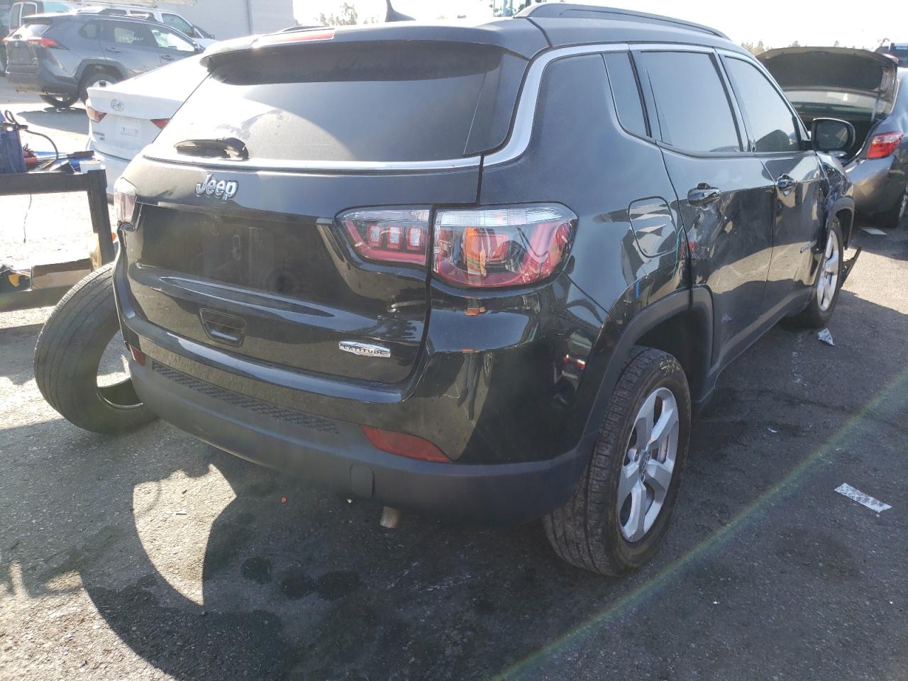 Photo 4 from auction – 2020 JEEP COMPASS LA with VIN 3C4NJCBB9LT166138