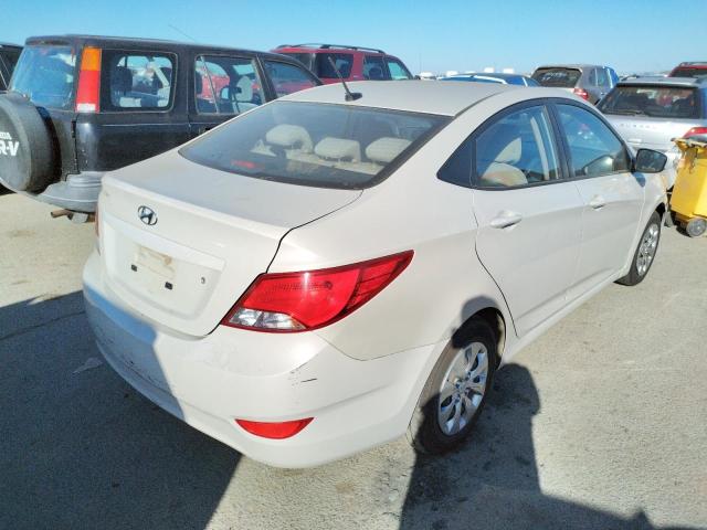 Photo 4 from auction – 2016 HYUNDAI ACCENT SE with VIN KMHCT4AE2GU030492
