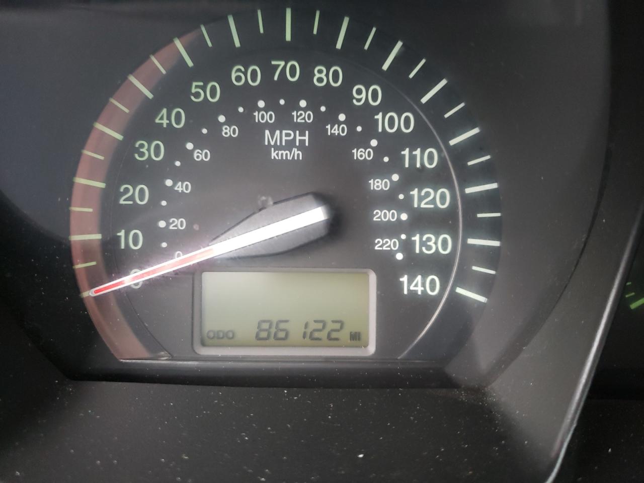 Photo 8 from auction – 2009 KIA SPECTRA EX with VIN KNAFE222195647946