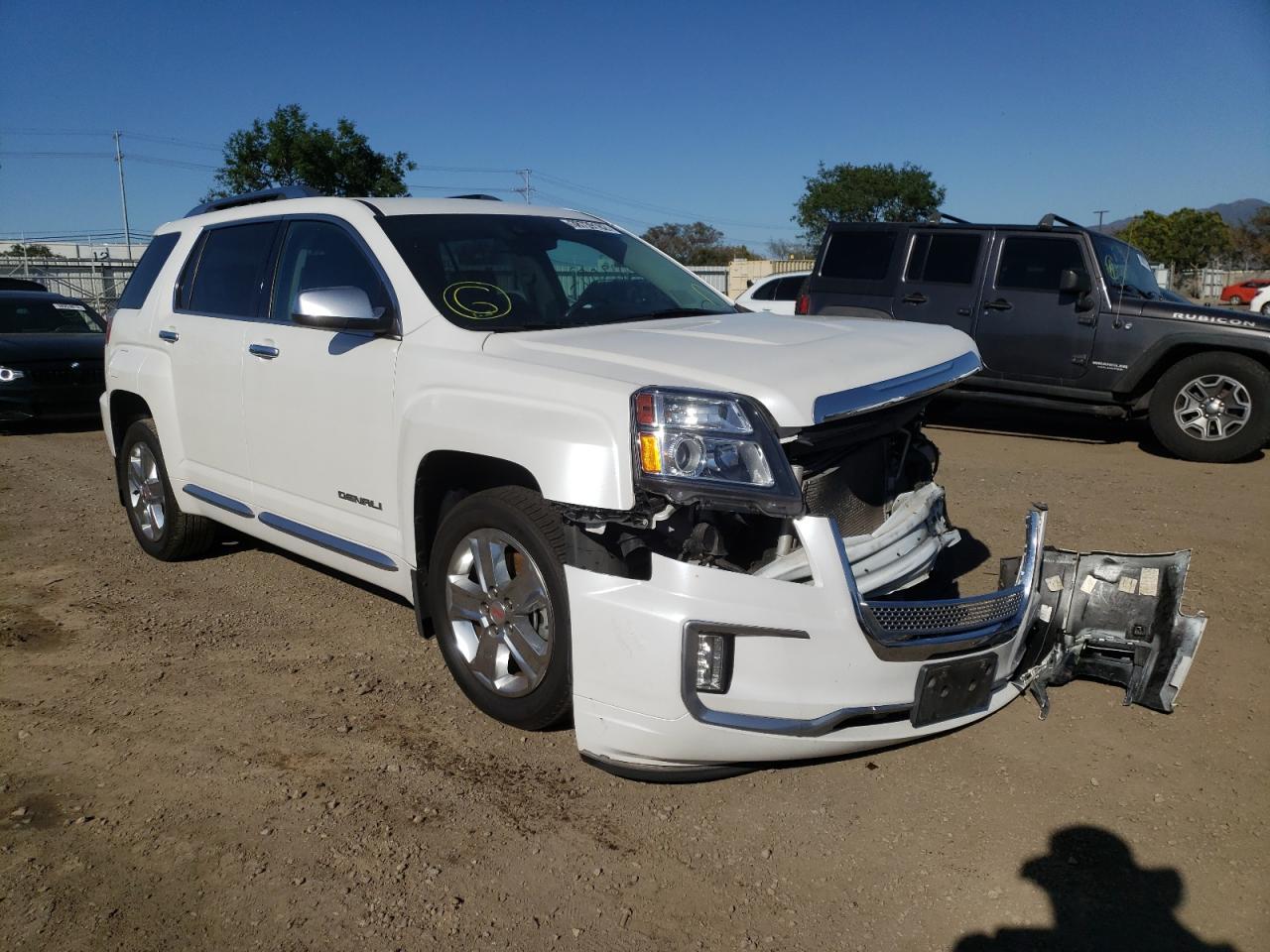 GMC TERRAIN DE 2016 with VIN 2GKALREK4G6147602 - Photo from auction