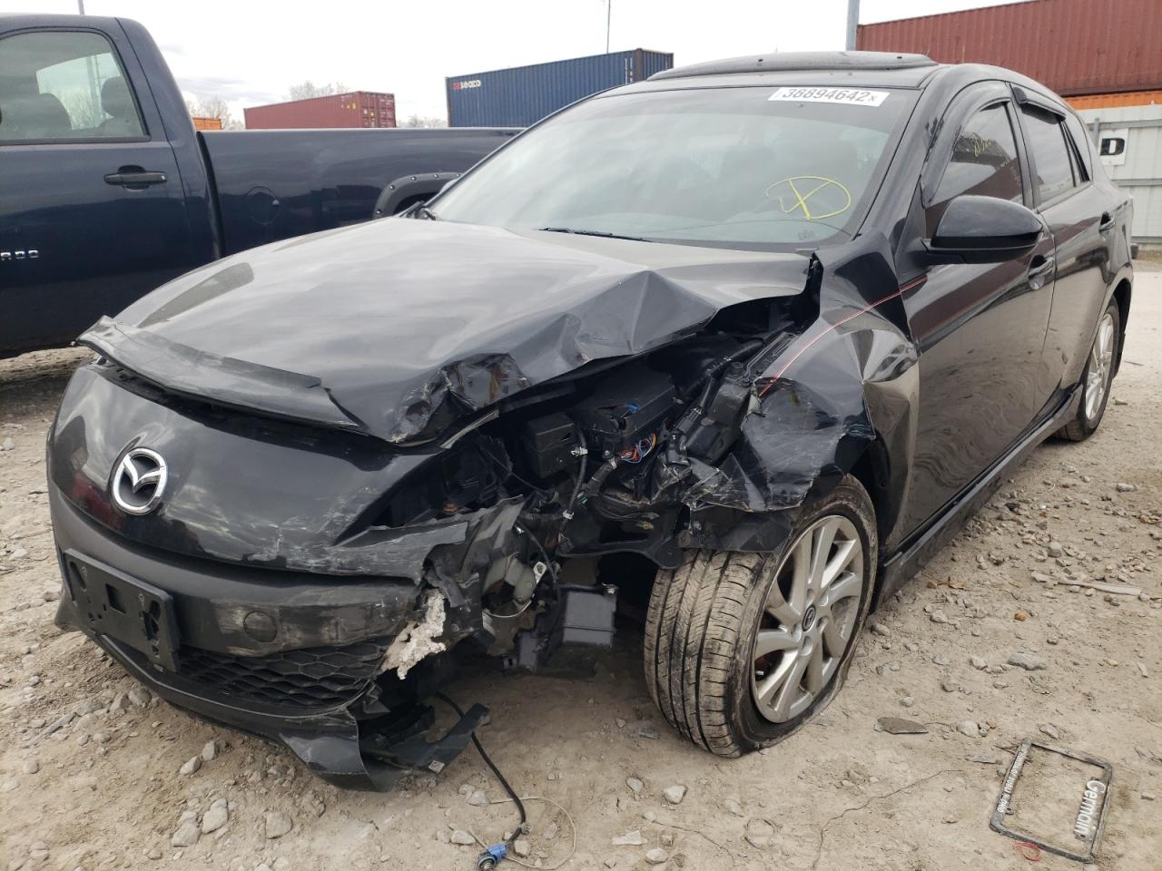 Photo 2 from auction – 2013 MAZDA 3 I with VIN JM1BL1MP9D1729370