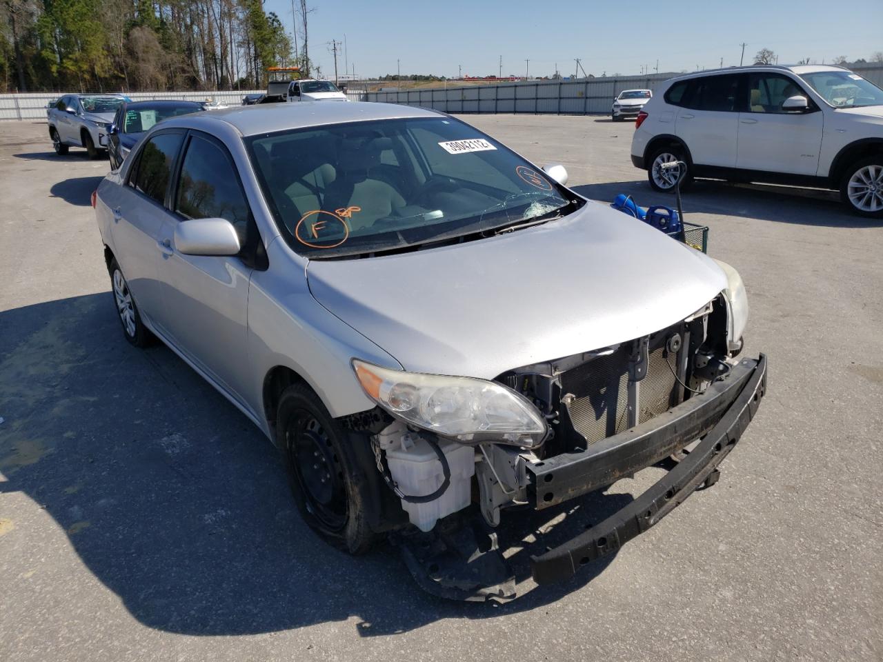 TOYOTA COROLLA BA 2012 with VIN 2T1BU4EE5CC827253 - Photo from auction