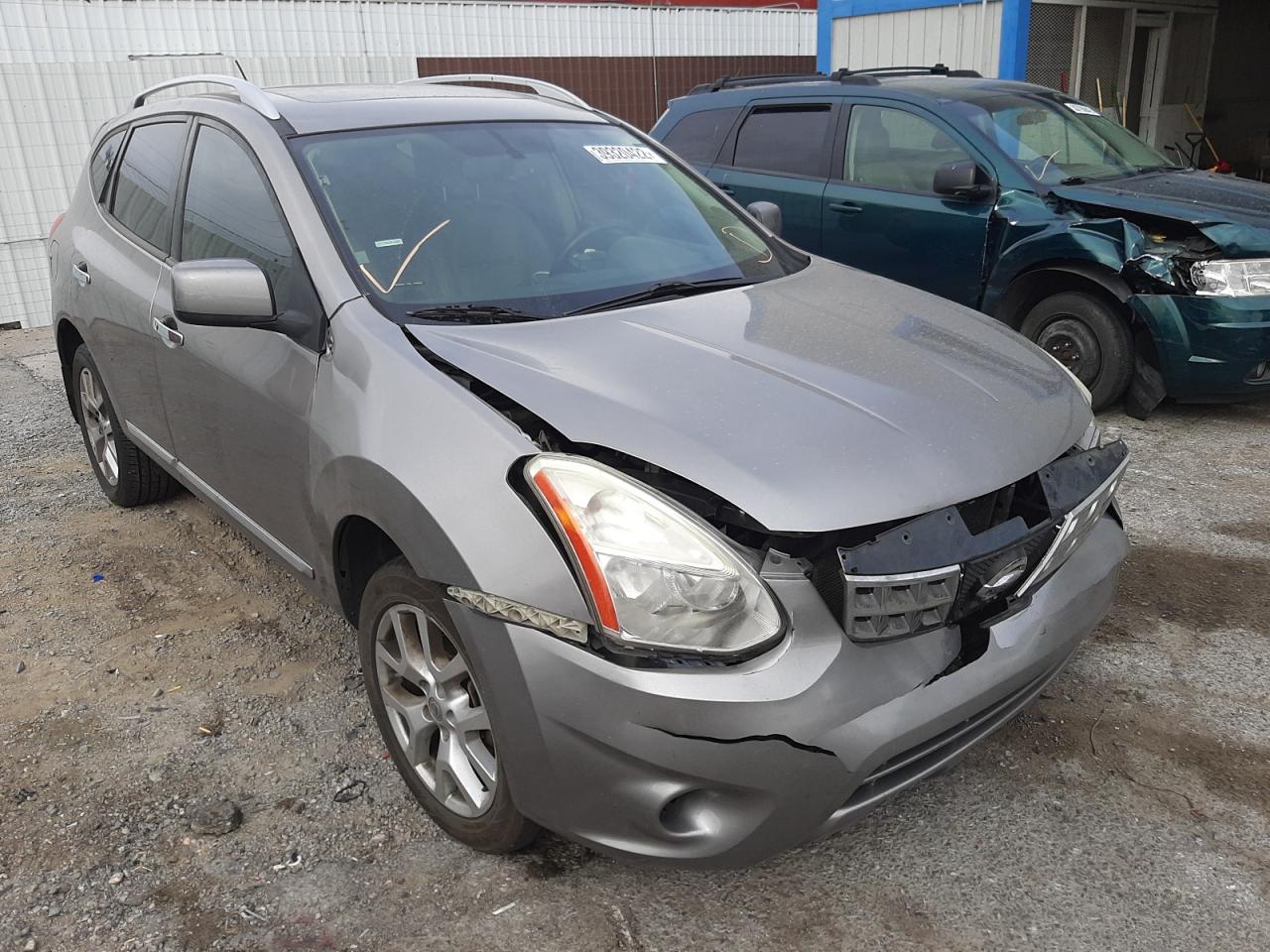 NISSAN ROGUE S 2011 with VIN JN8AS5MT3BW575147 - Photo from auction