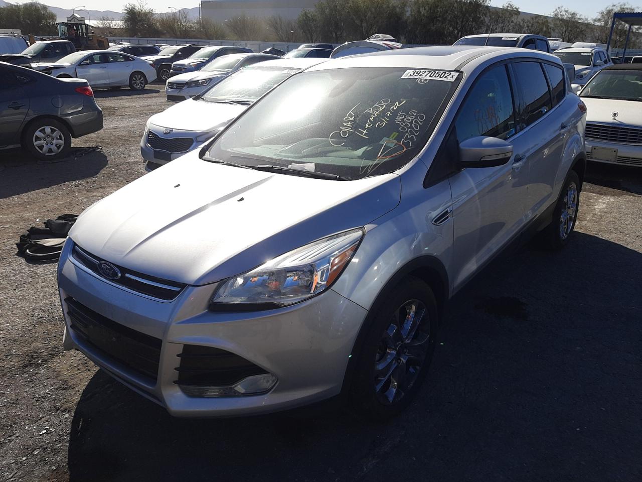 Photo 2 from auction – 2013 FORD ESCAPE SEL with VIN 1FMCU0H90DUD86417