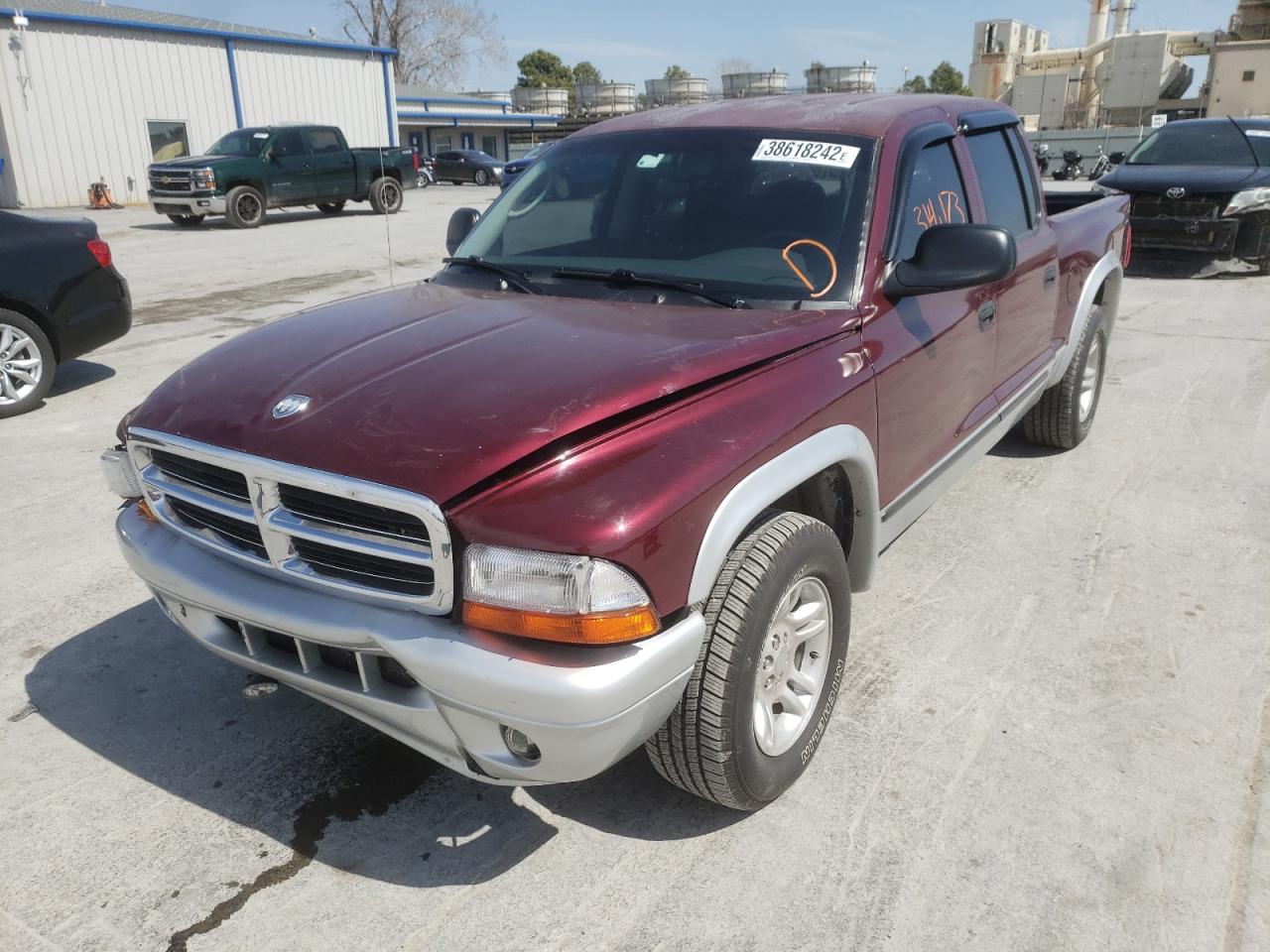 Photo 2 from auction – 2003 DODGE DAKOTA QUA with VIN 1D7HL48N43S101817