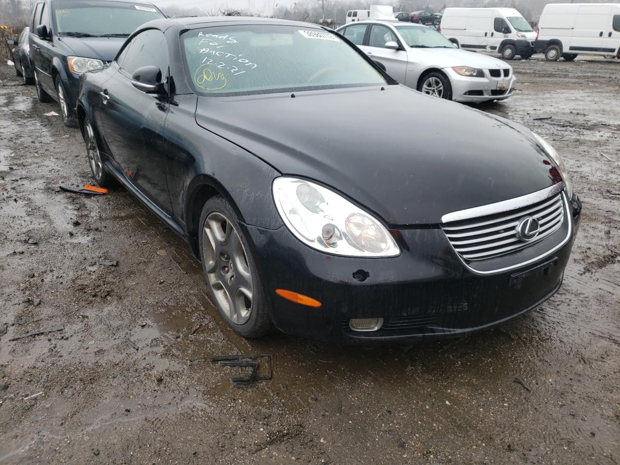 LEXUS SC 430 2002 with VIN JTHFN48Y420003658 - Photo from auction
