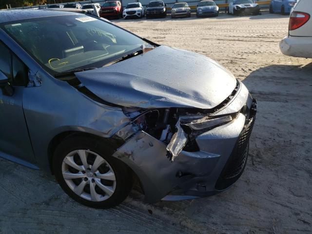 Photo 9 from auction – 2021 TOYOTA COROLLA LE with VIN JTDEPMAE4MJ184135