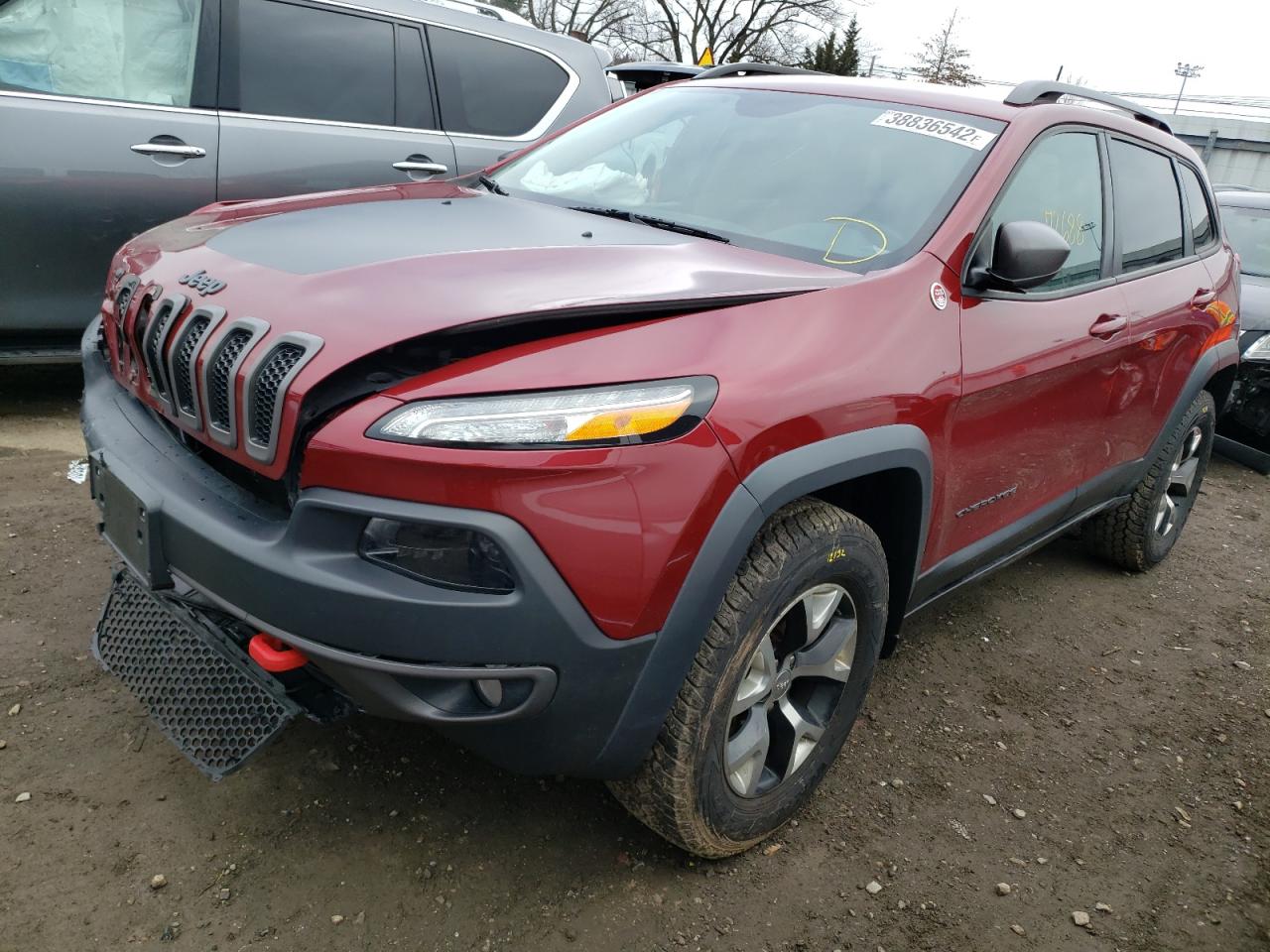 Photo 2 from auction – 2016 JEEP CHEROKEE T with VIN 1C4PJMBS0GW194604