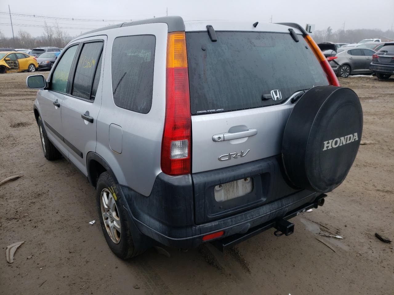 Photo 3 from auction – 2002 HONDA CR-V EX with VIN JHLRD78882C051457