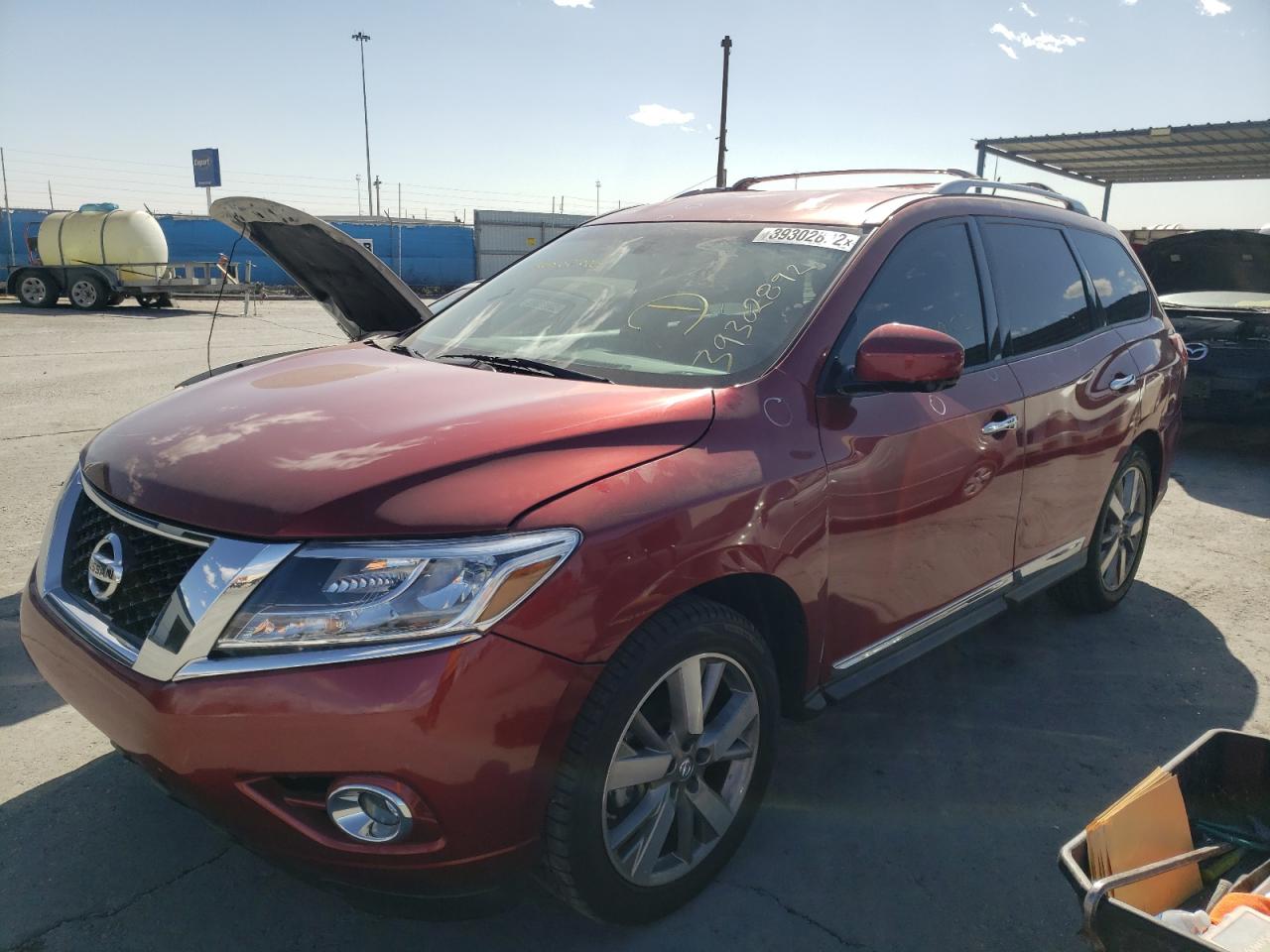 Photo 2 from auction – 2013 NISSAN PATHFINDER with VIN 5N1AR2MM9DC639089