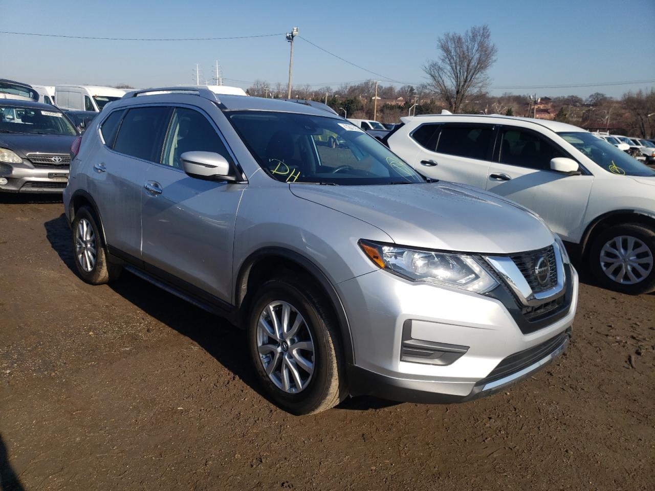 NISSAN ROGUE S 2020 with VIN KNMAT2MV5LP533499 - Photo from auction