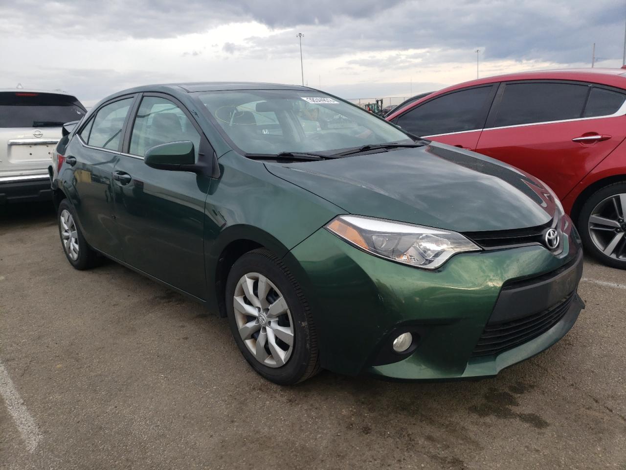 TOYOTA COROLLA EC 2014 with VIN 2T1BPRHE5EC067943 - Photo from auction