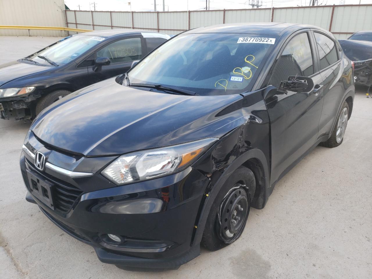 Photo 2 from auction – 2017 HONDA HR-V EX with VIN 3CZRU5H50HM718806
