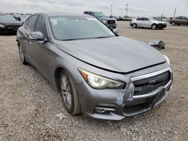 INFINITI Q50 BASE 2014 with VIN JN1BV7AP8EM679016 - Photo from auction