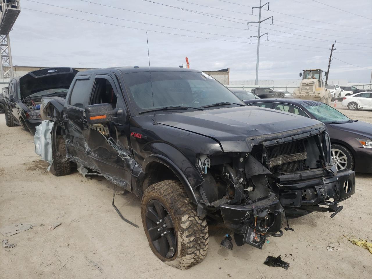 FORD F150 SUPER 2014 with VIN 1FTFW1EF7EFC10398 - Photo from auction
