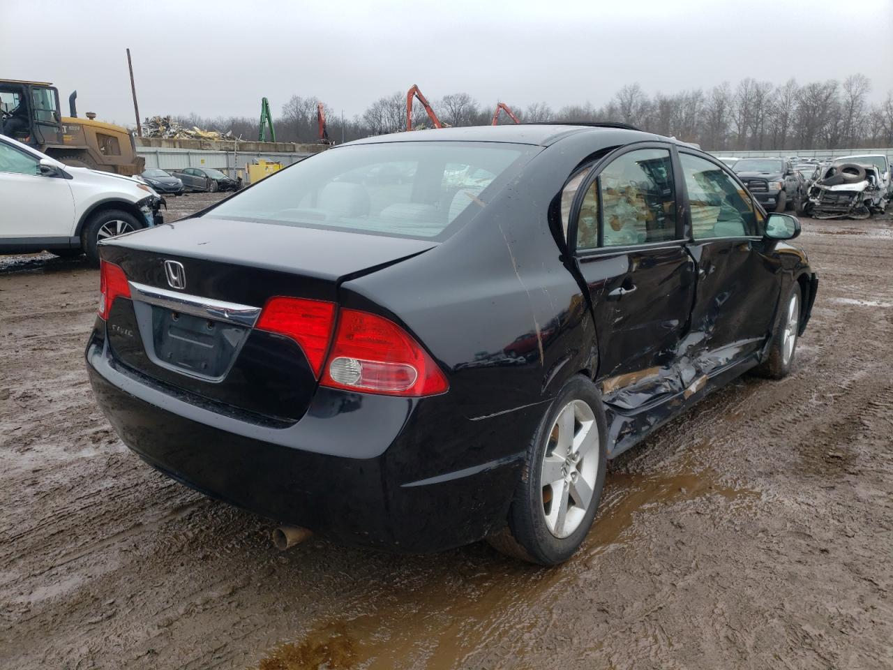 Photo 4 from auction – 2008 HONDA CIVIC EX with VIN 2HGFA16808H313312