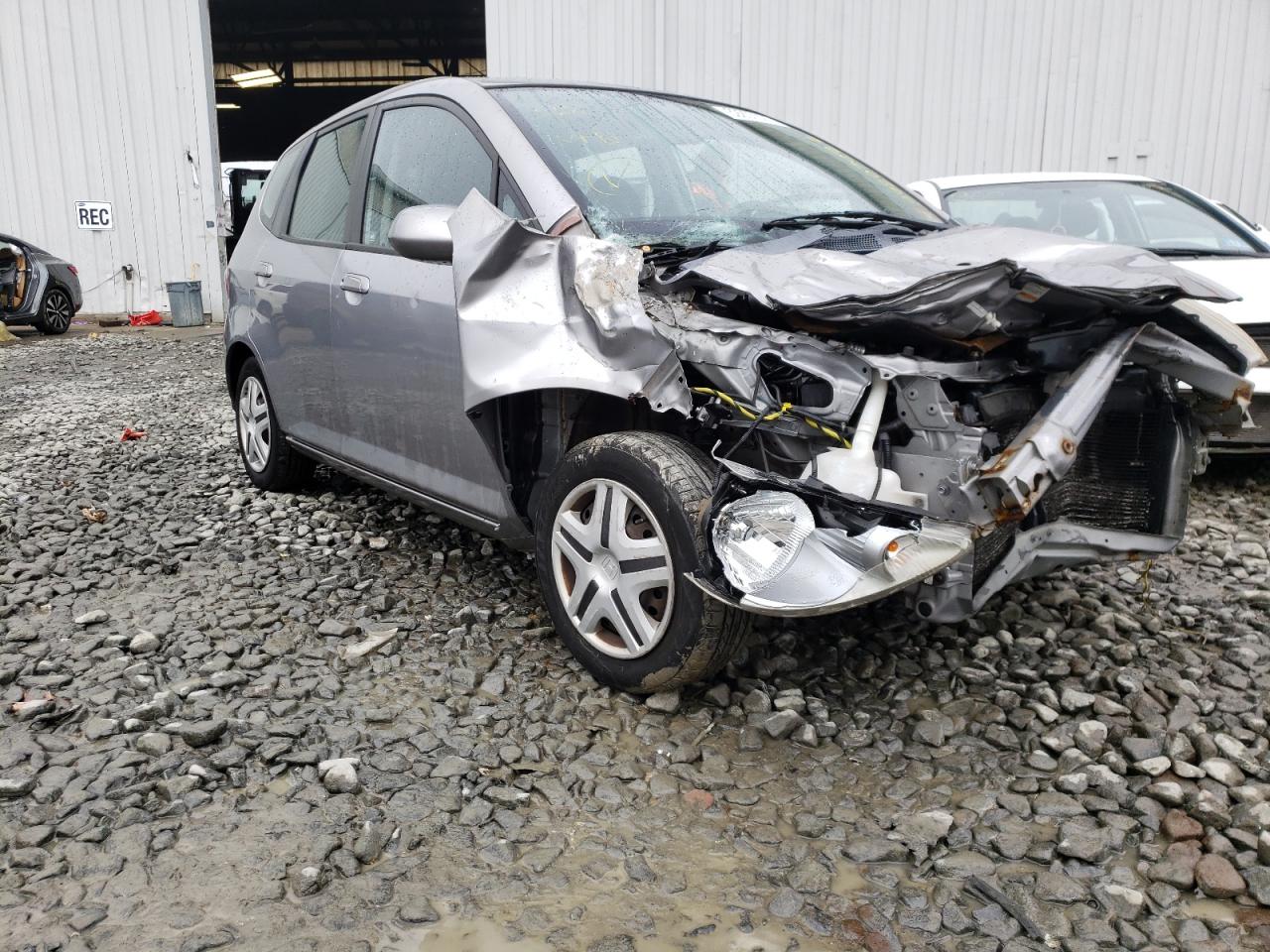 HONDA FIT 2007 with VIN JHMGD38487S060830 - Photo from auction
