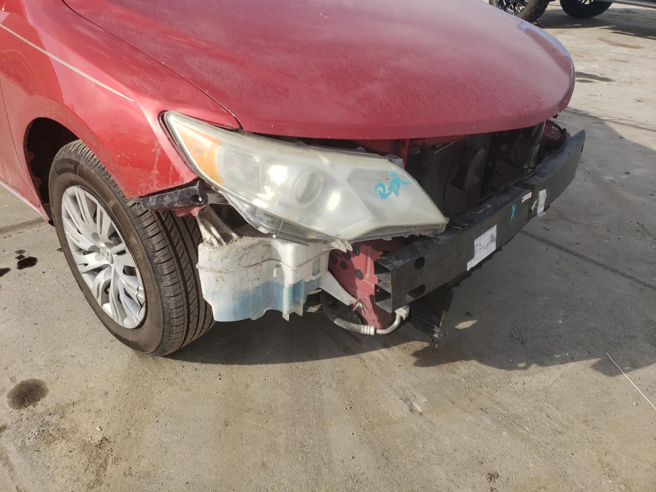 Photo 9 from auction – 2012 TOYOTA CAMRY BASE with VIN 4T4BF1FK0CR204463